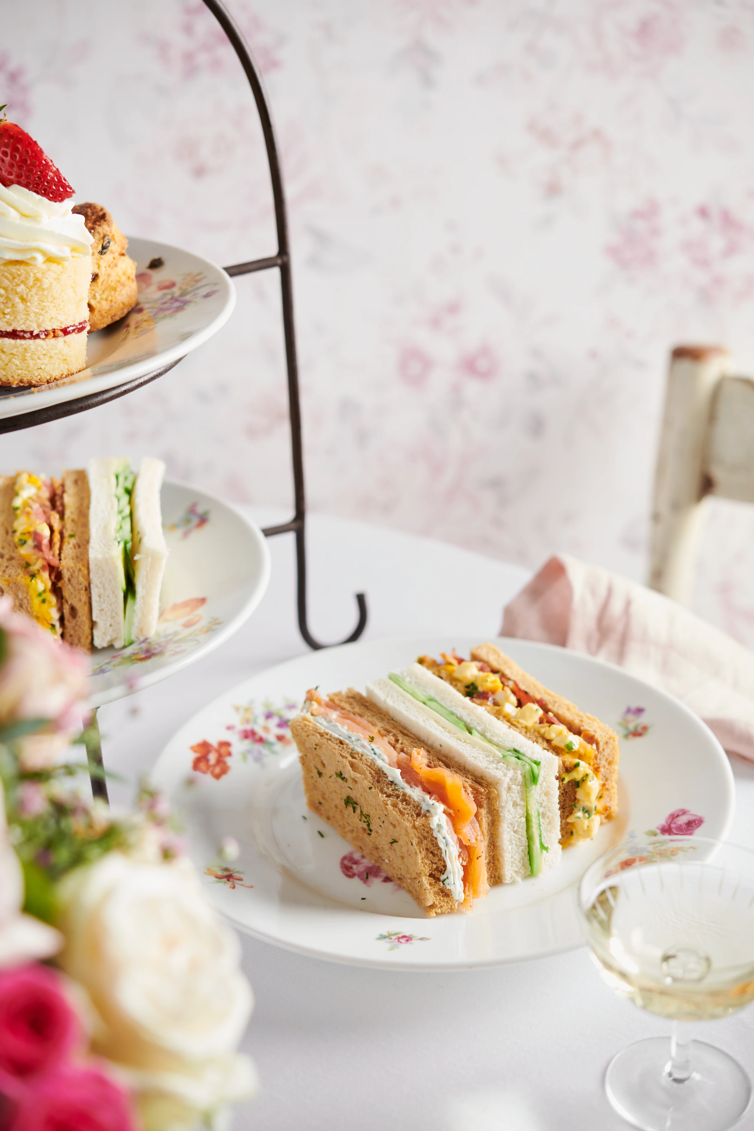 Gurken-Minze-Sandwich