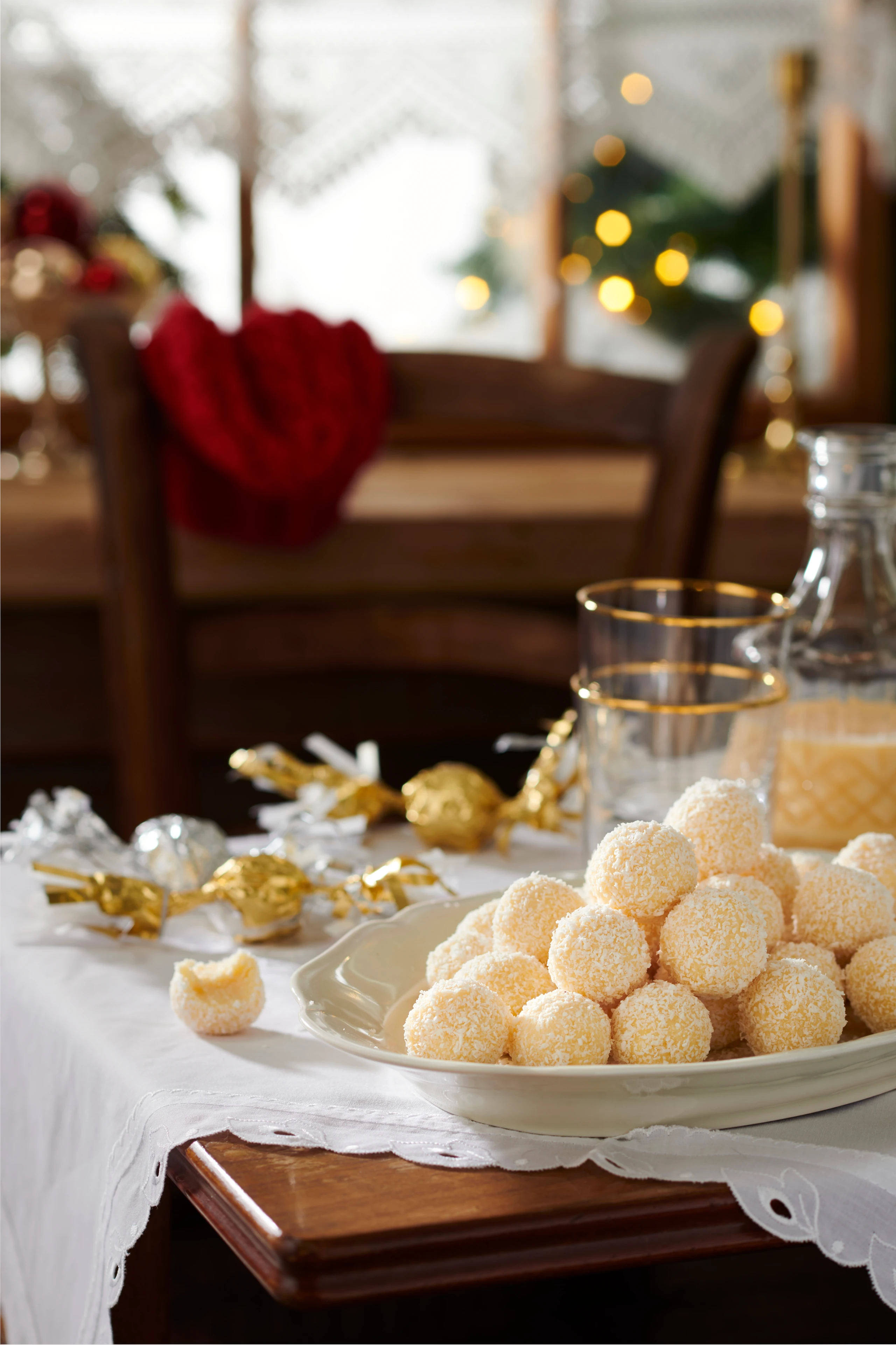 Kokos-Eierlikör-Konfekt