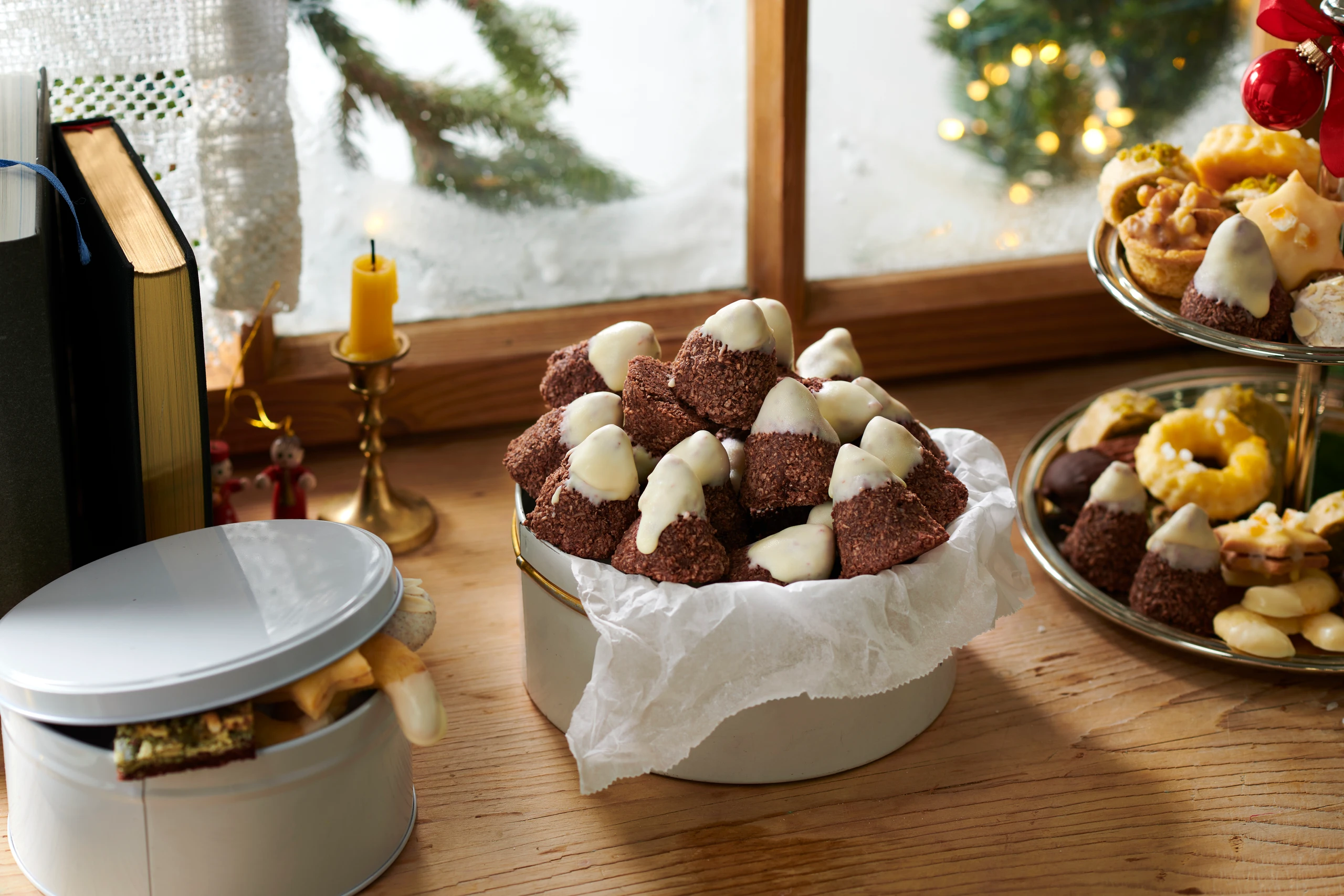 Schoko-Kokos-Makronen