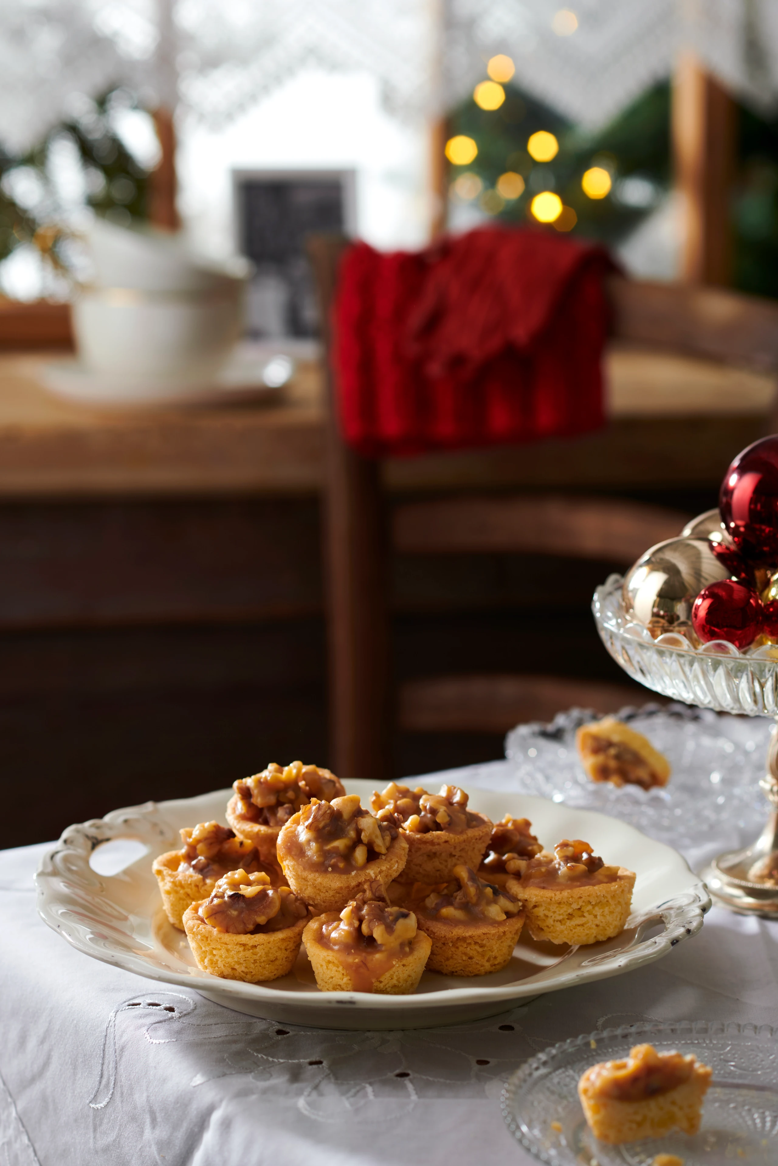 Walnuss-Karamellkekse