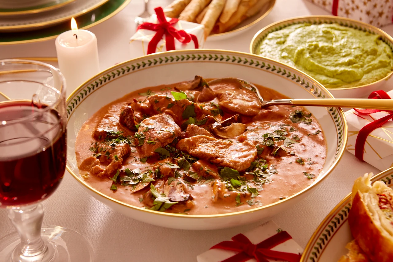 Rindsgeschnetzeltes „Stroganoff“ • Rezept