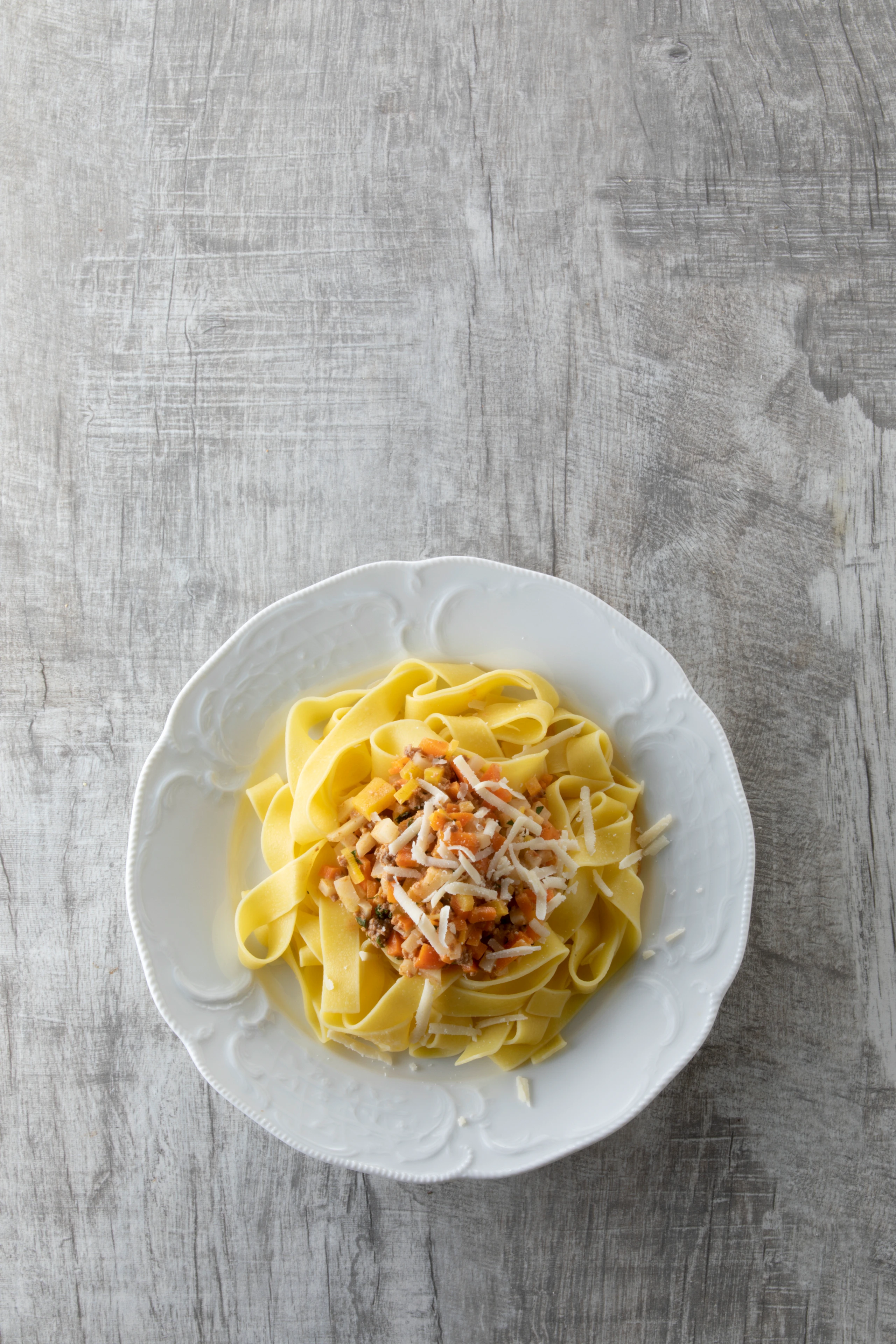 Pappardelle mit Bolognese