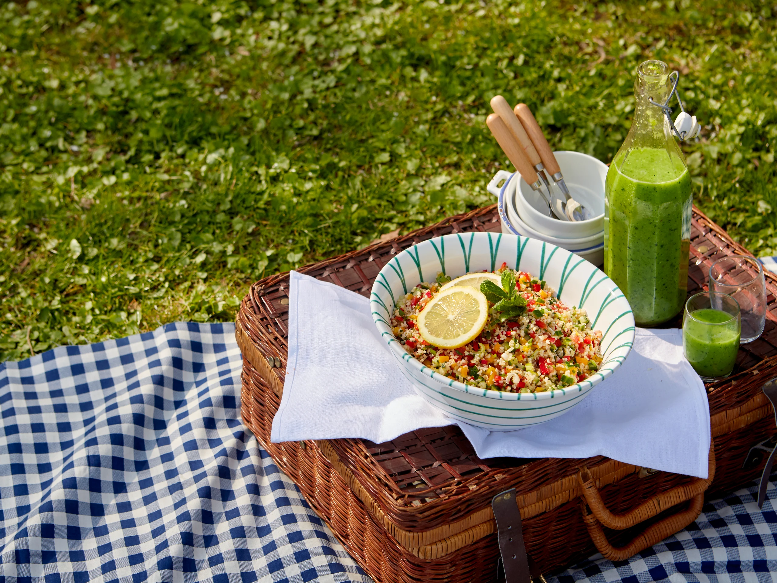 Gurken-Paprika-Kaltschale