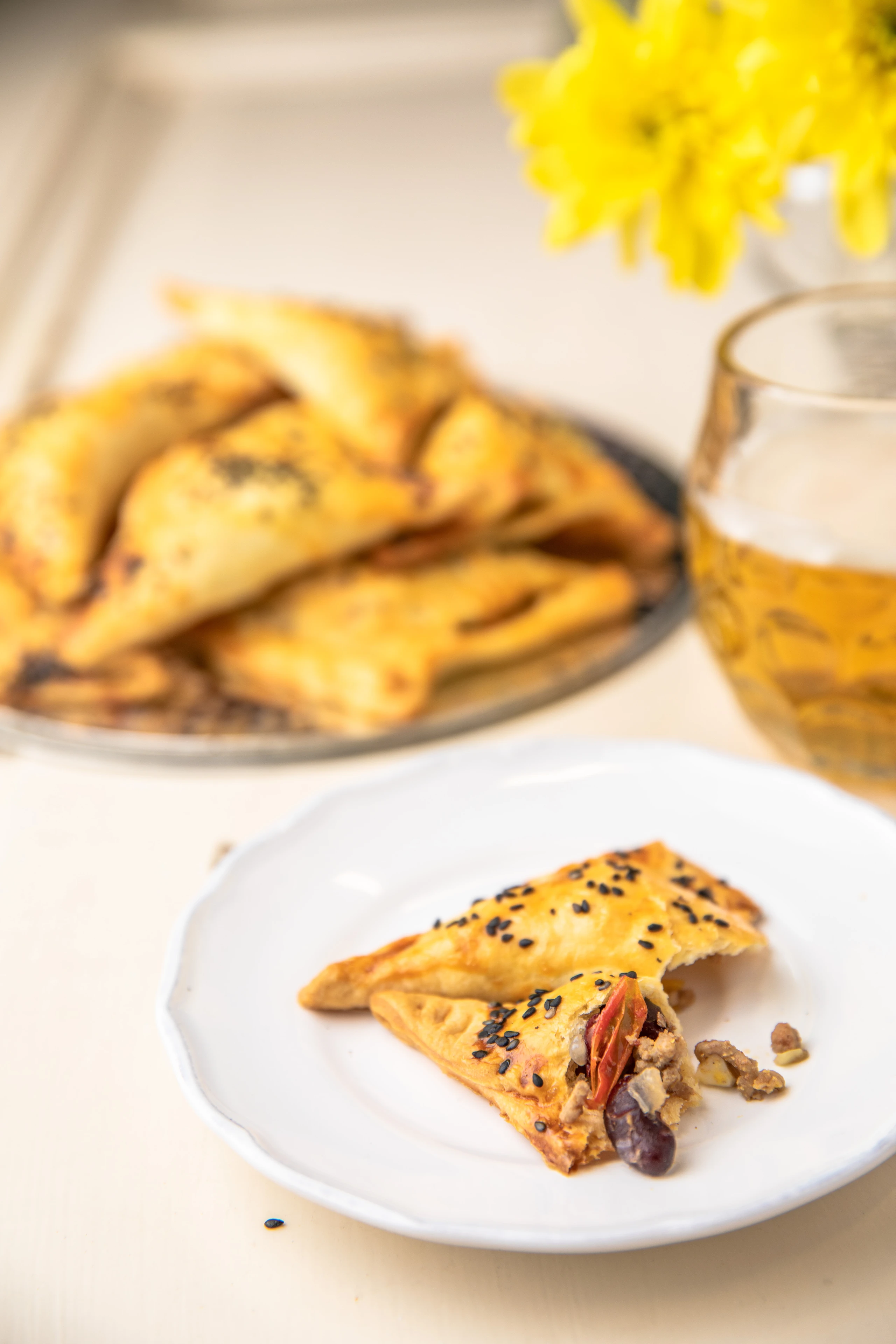 Empanadas mit Faschiertem und Kidneybohnen