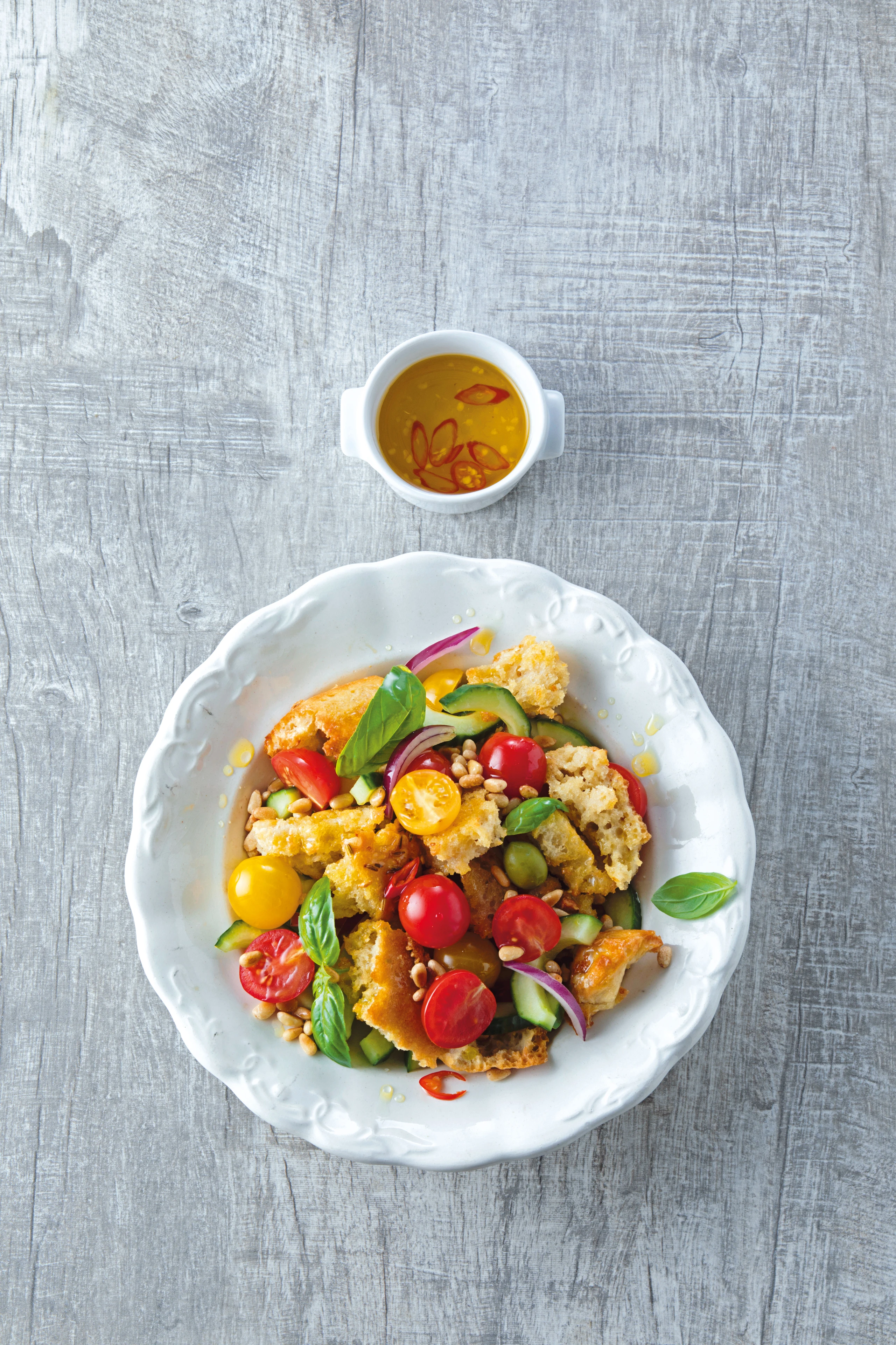 Italienischer Brotsalat