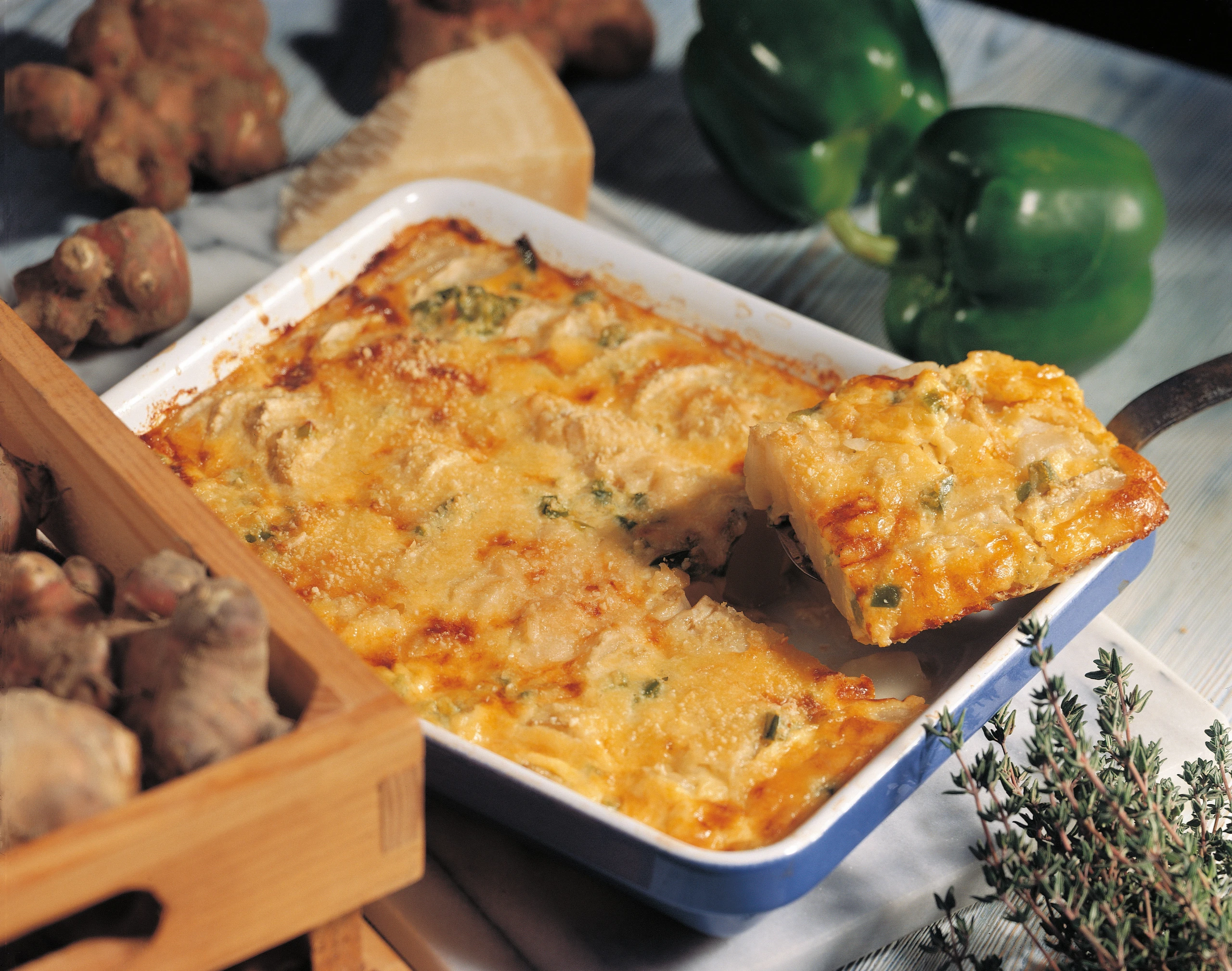 Topinambur-Gratin