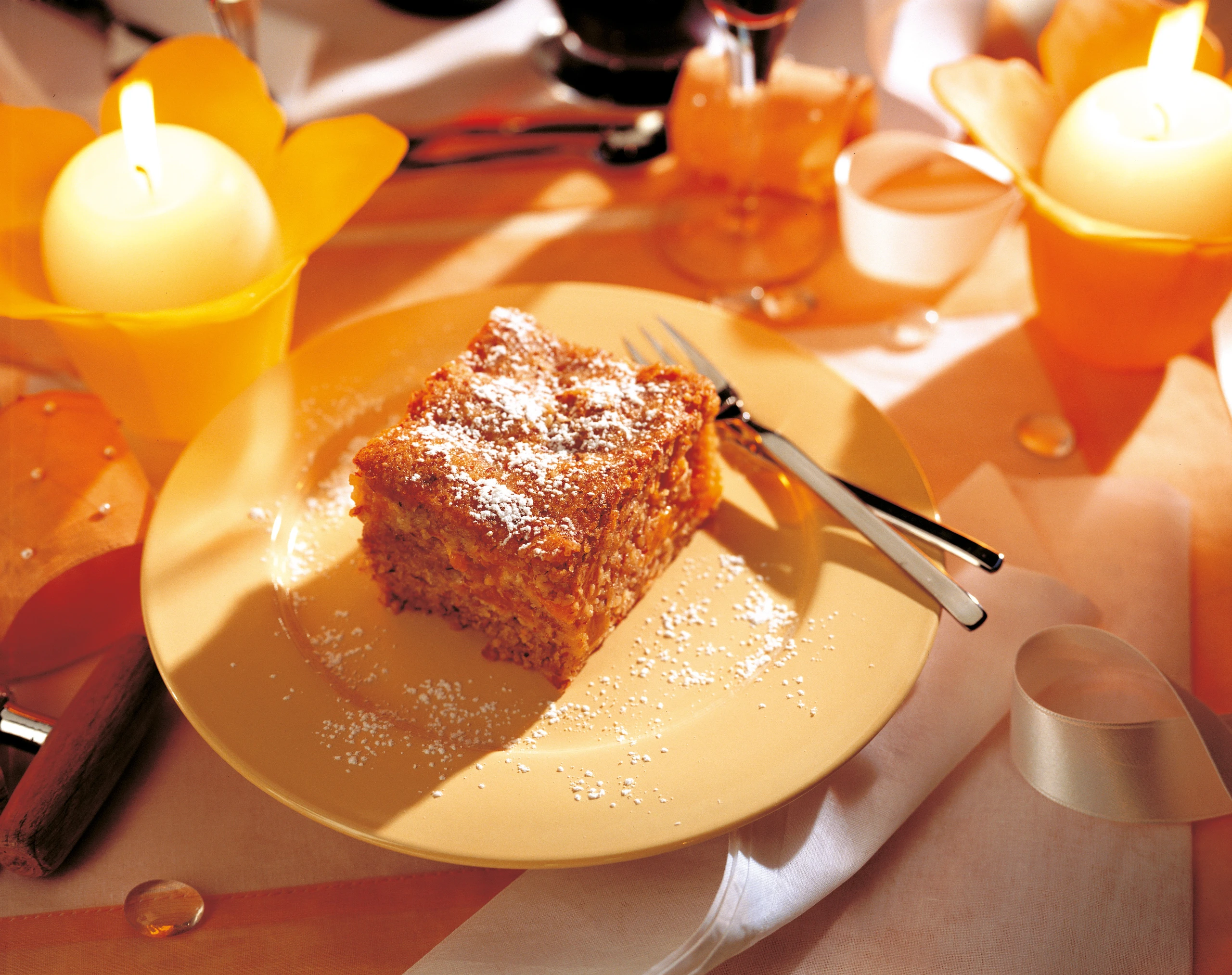 Mandarinenauflauf mit Mandeln