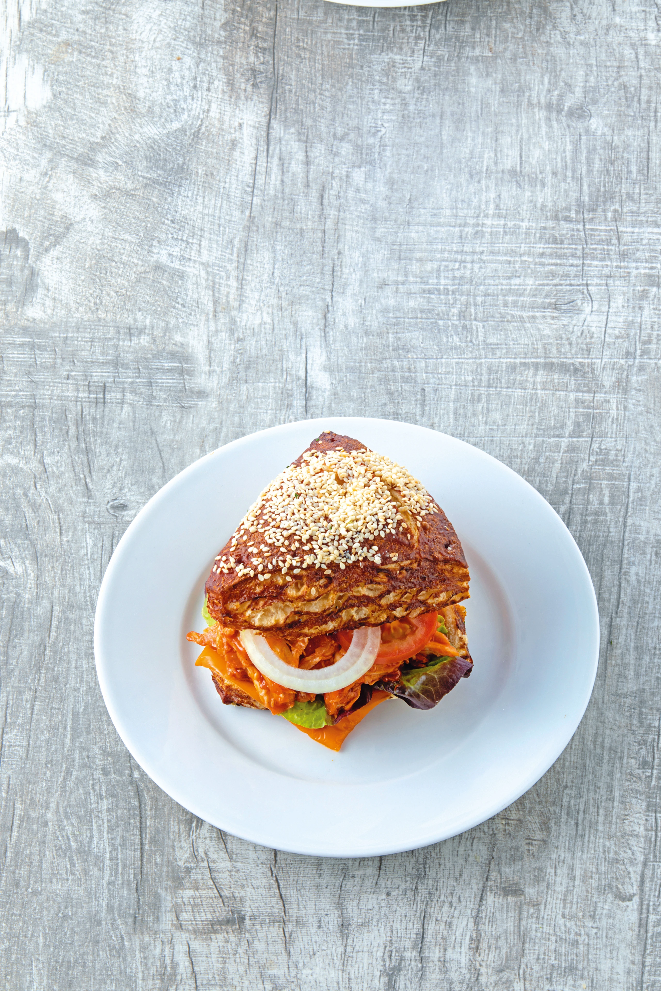 Pulled-Chicken-Burger