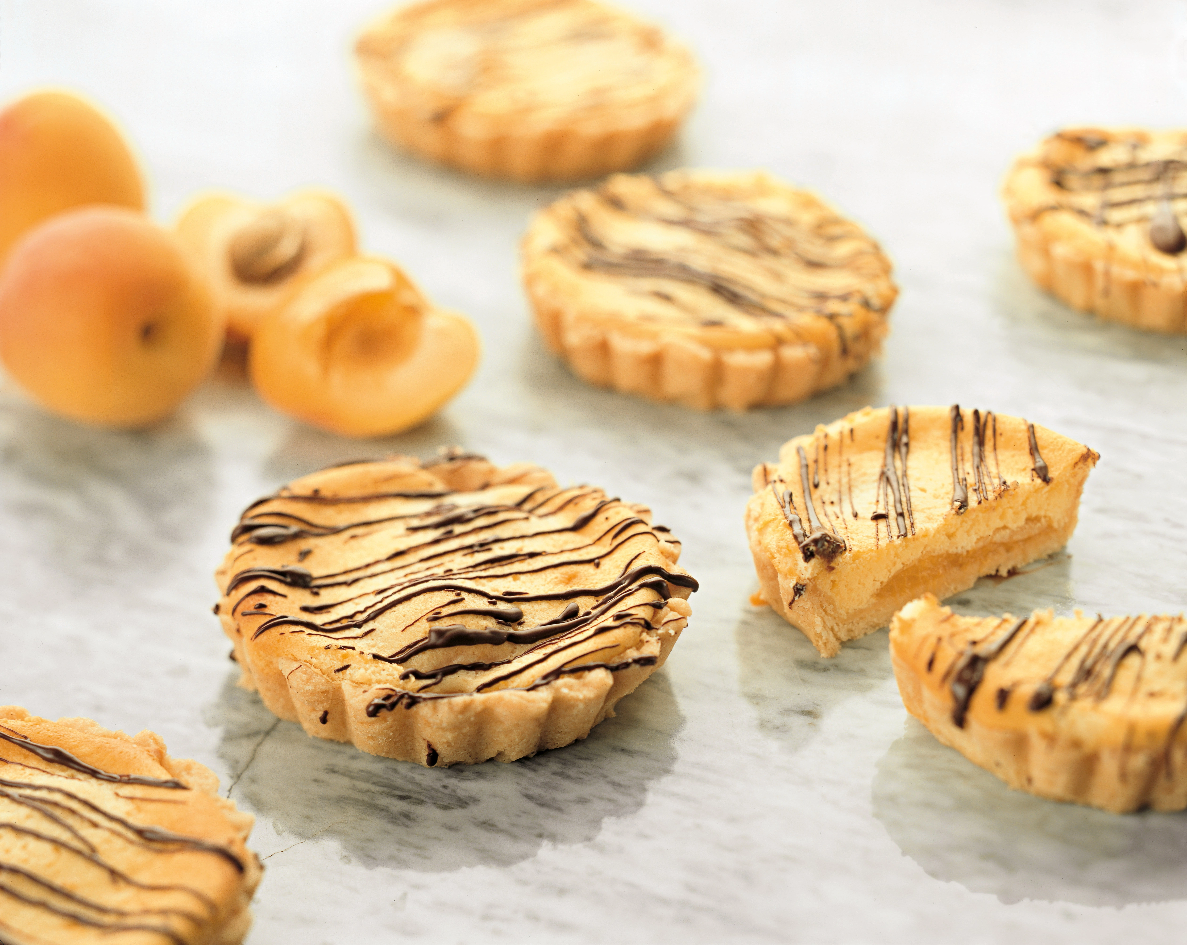 Überbackene Marillen-Topfentörtchen • Rezept Überbackene Marillen-Topfentörtchen • Rezept