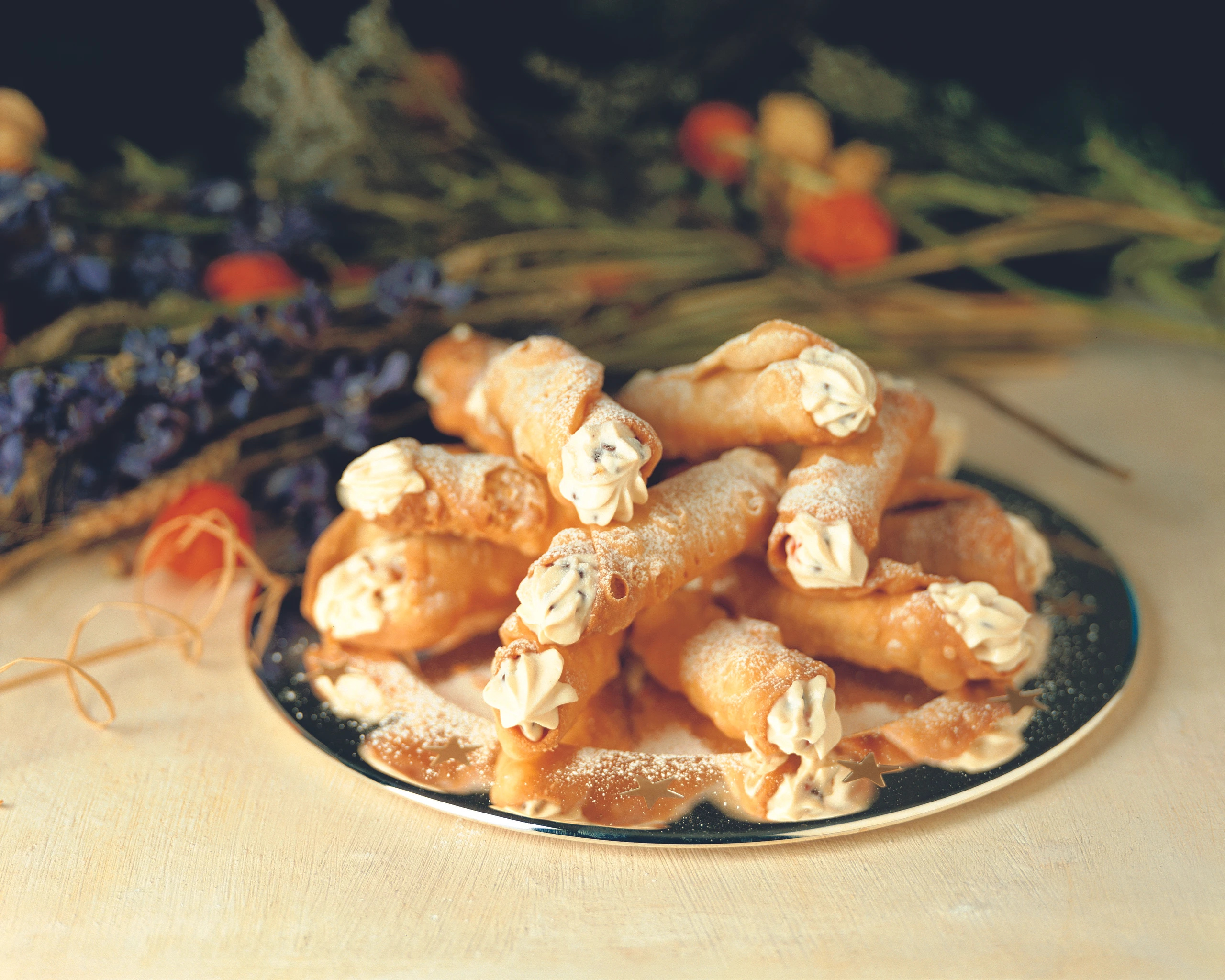 Klassische sizilianische Cannoli