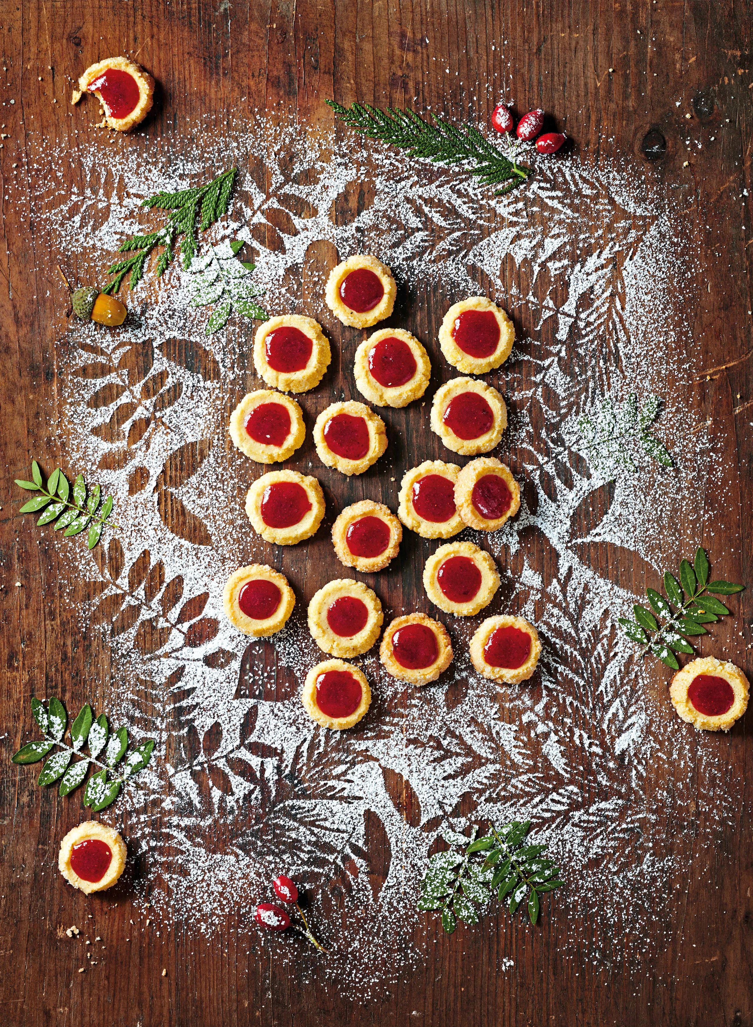 Vanille-Himbeer-Diamanten