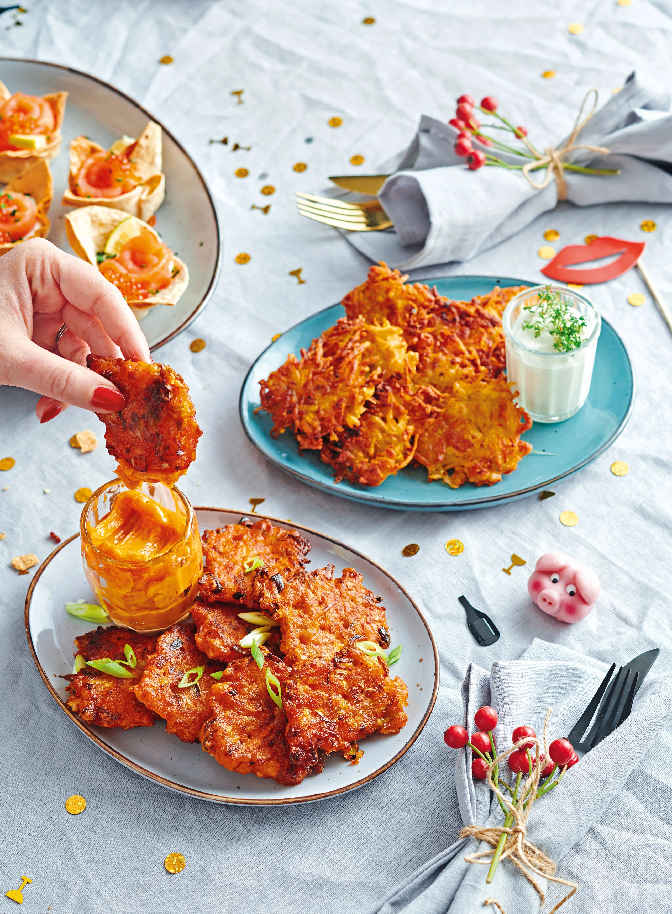 Knusprige Halloumi-Rösti