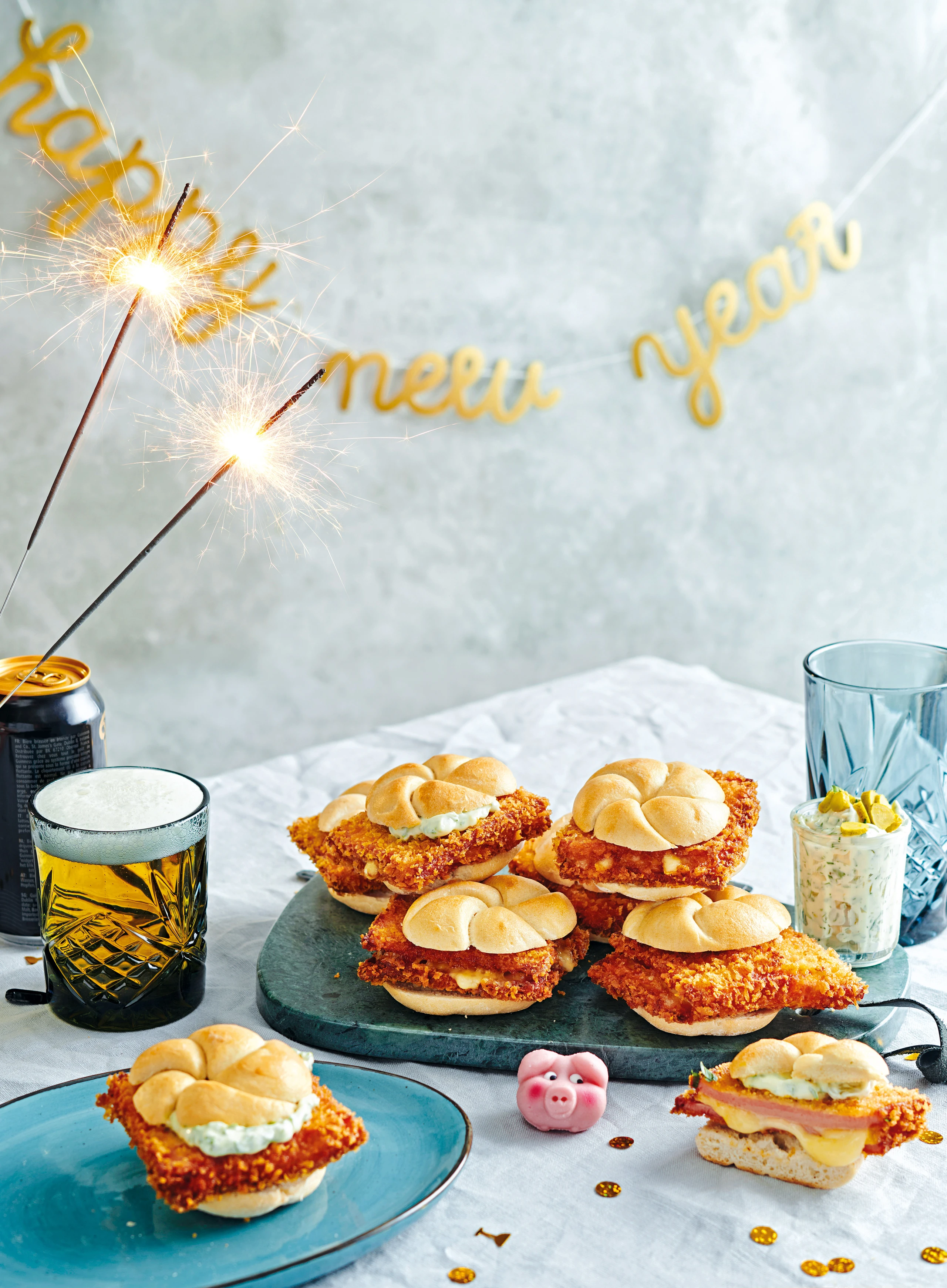 Knusprige Mini-Leberkässemmerl