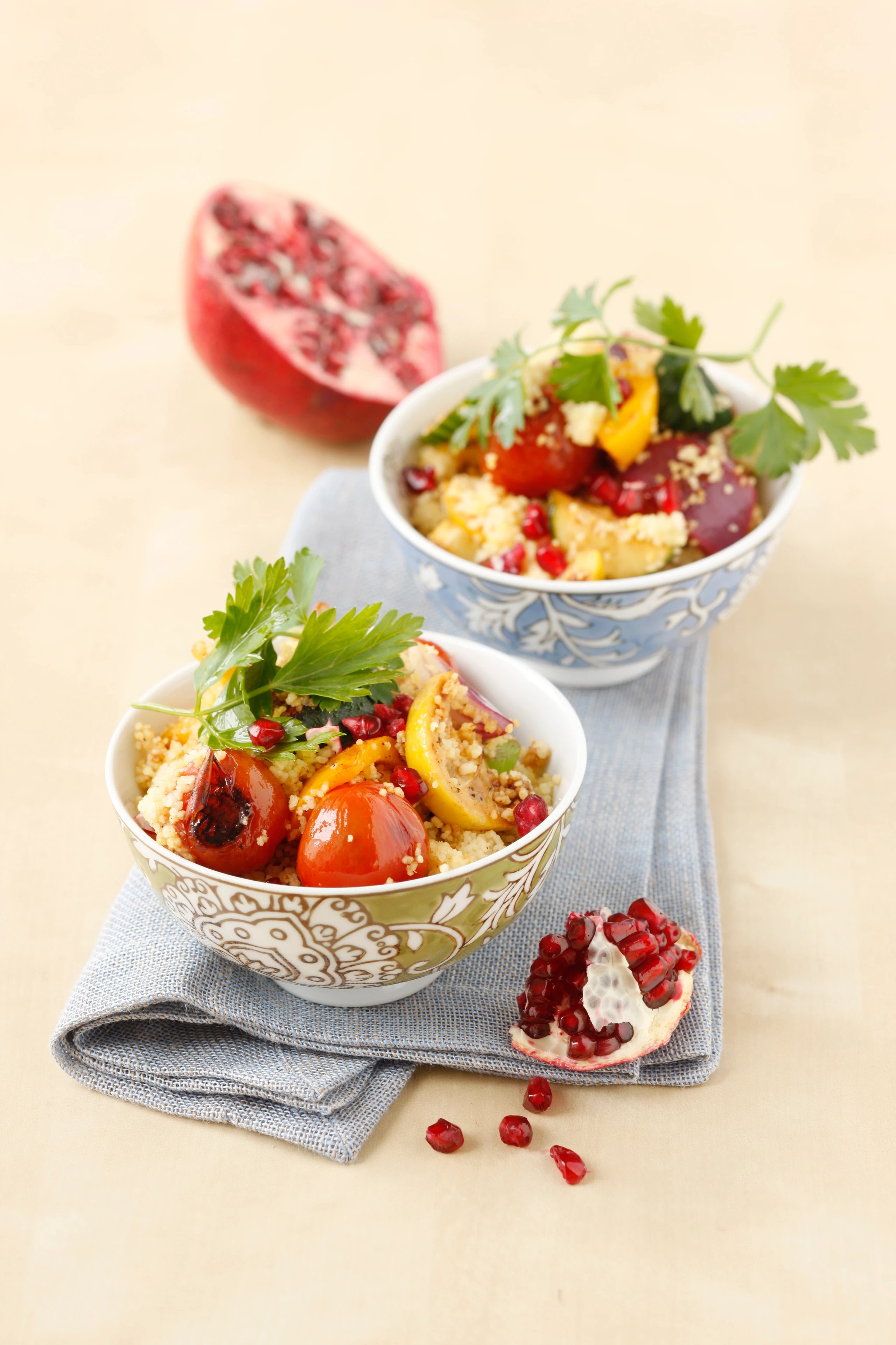 Couscous mit marokkanischem Gemüse