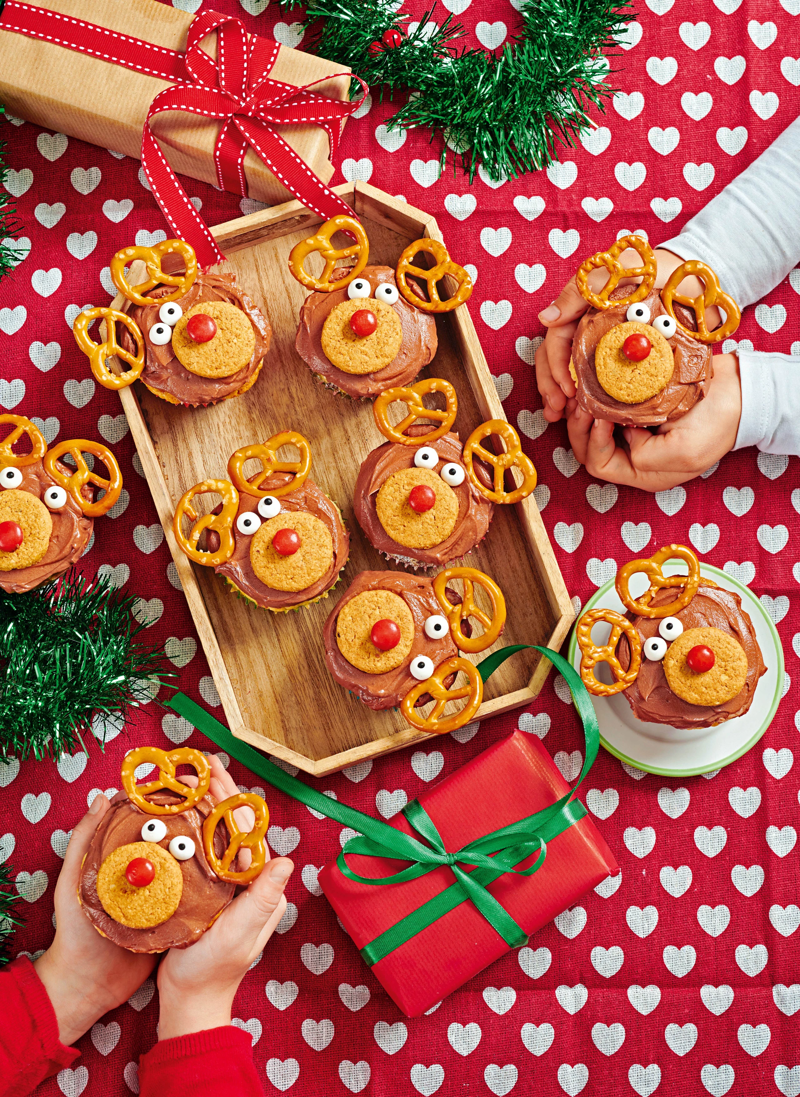 Rentier-Cupcakes