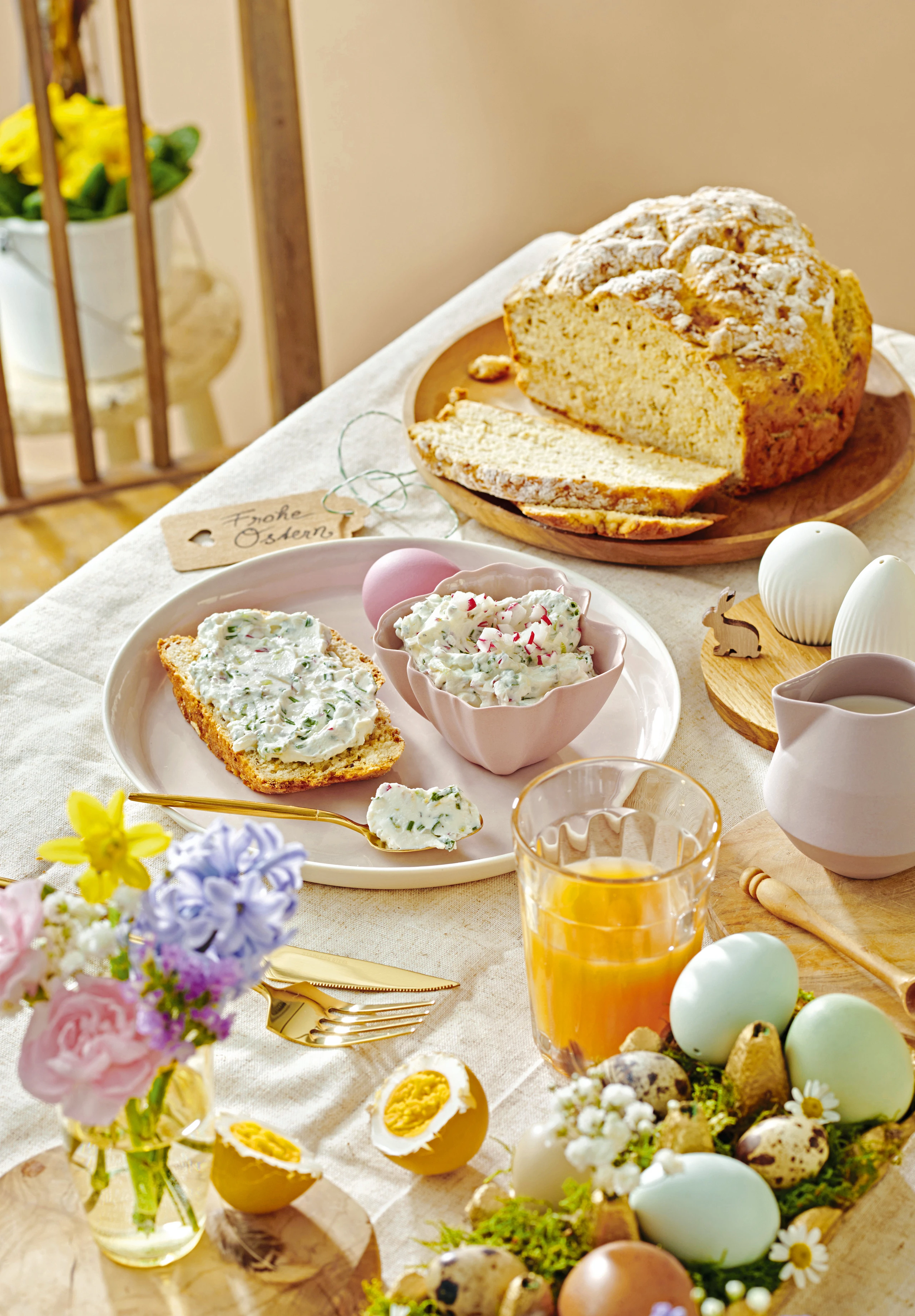 Frühlingsaufstrich mit Bärlauch