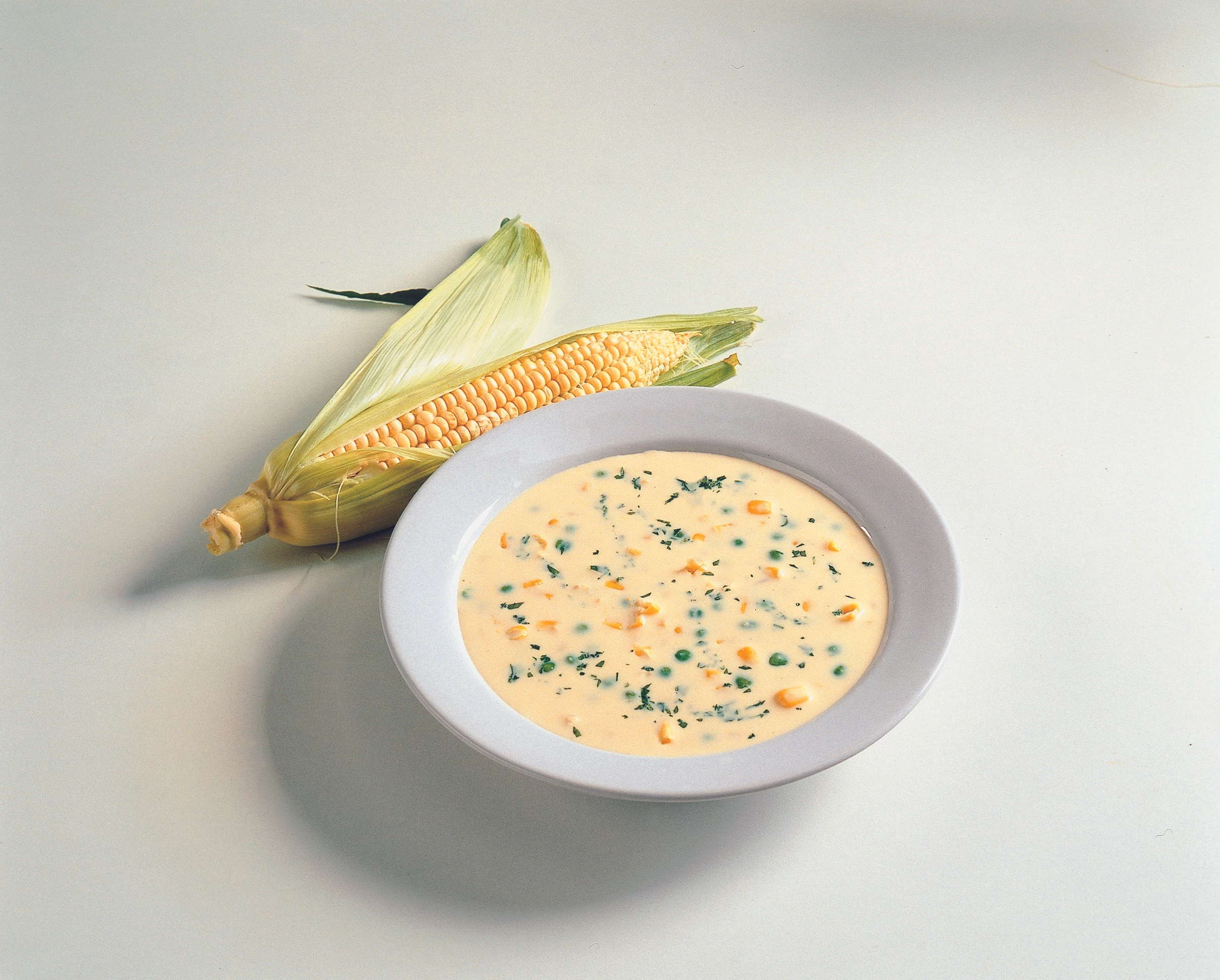 Schnelle Maiscremesuppe