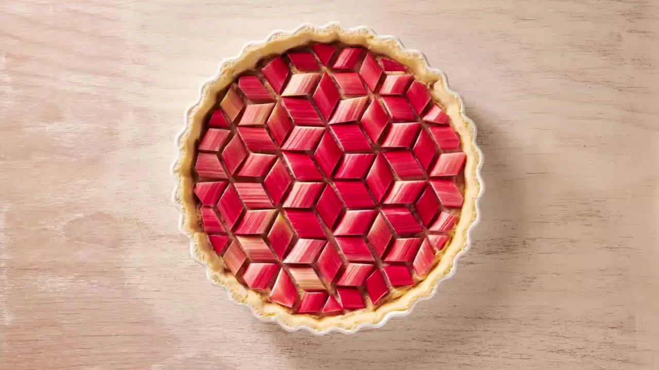 Rhabarber-Tarte