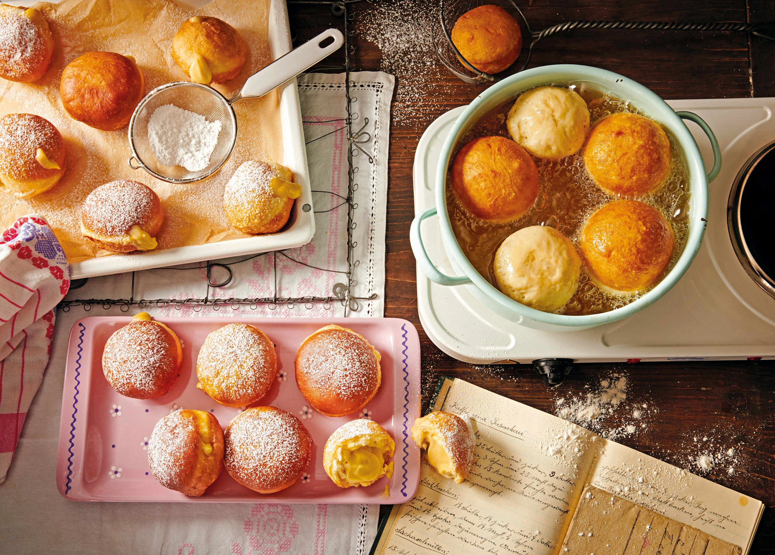 Vanillekrapfen