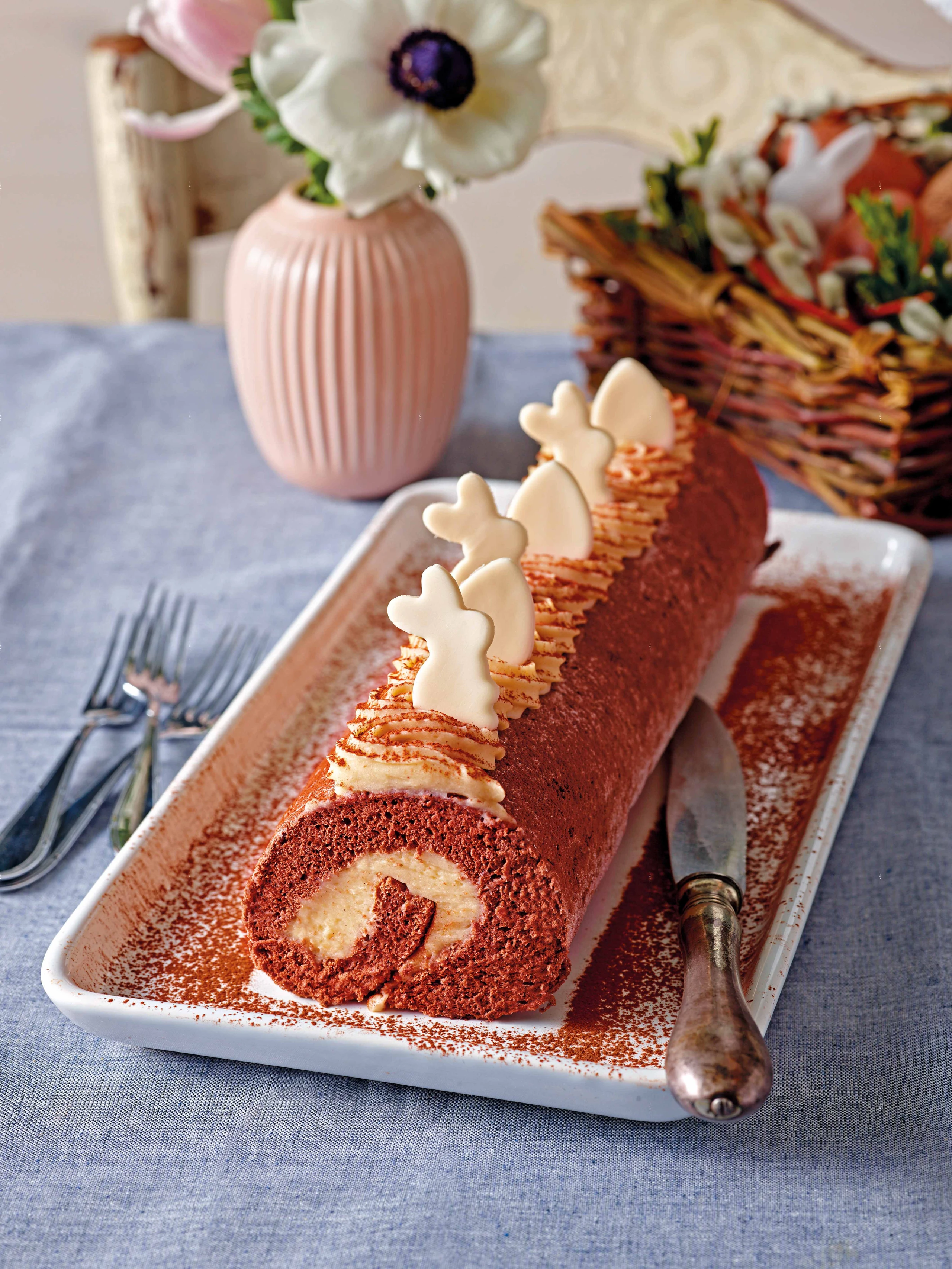 Bananen-Roulade
