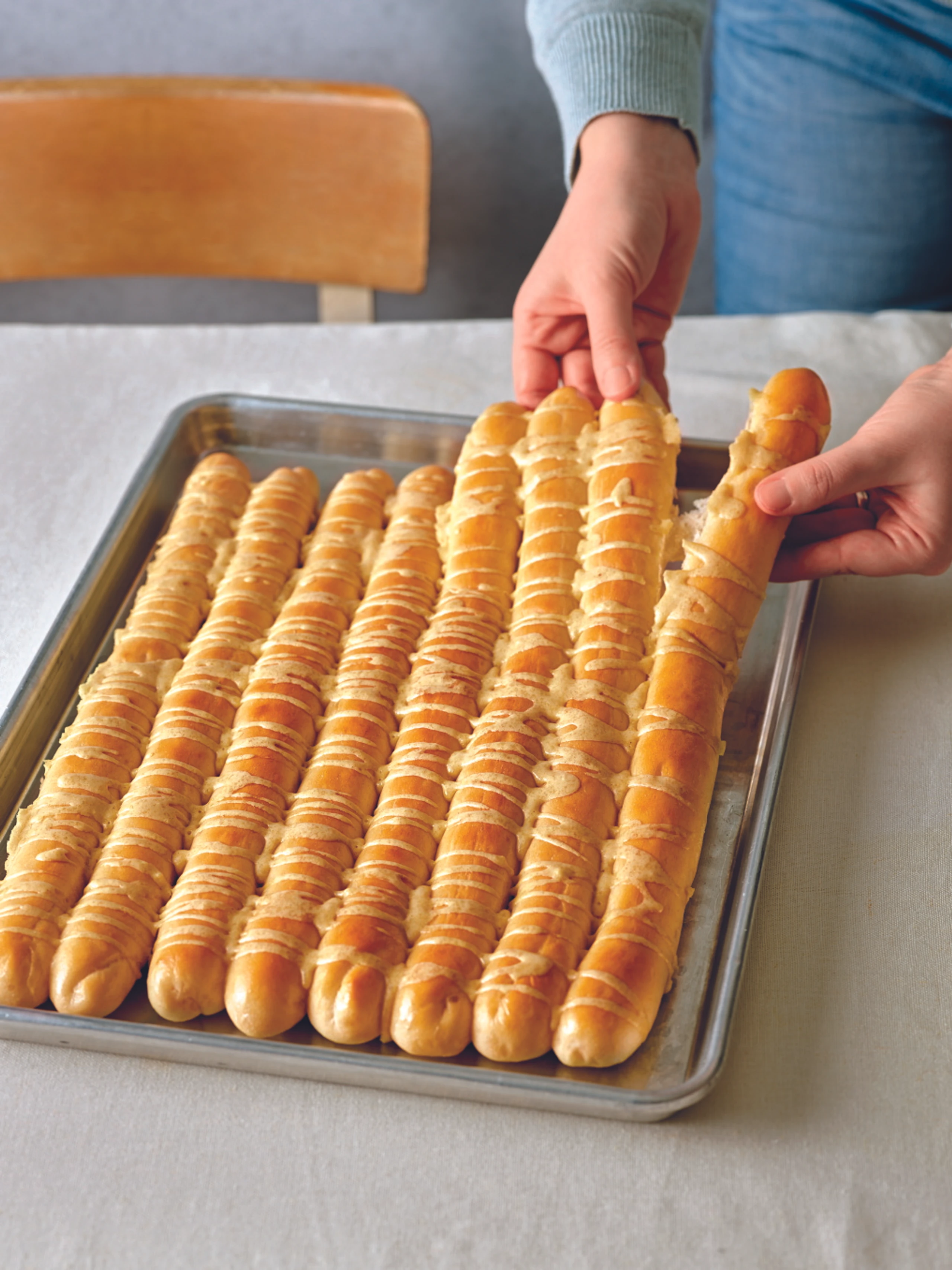 Slanci: Flaumige Salzstangerl