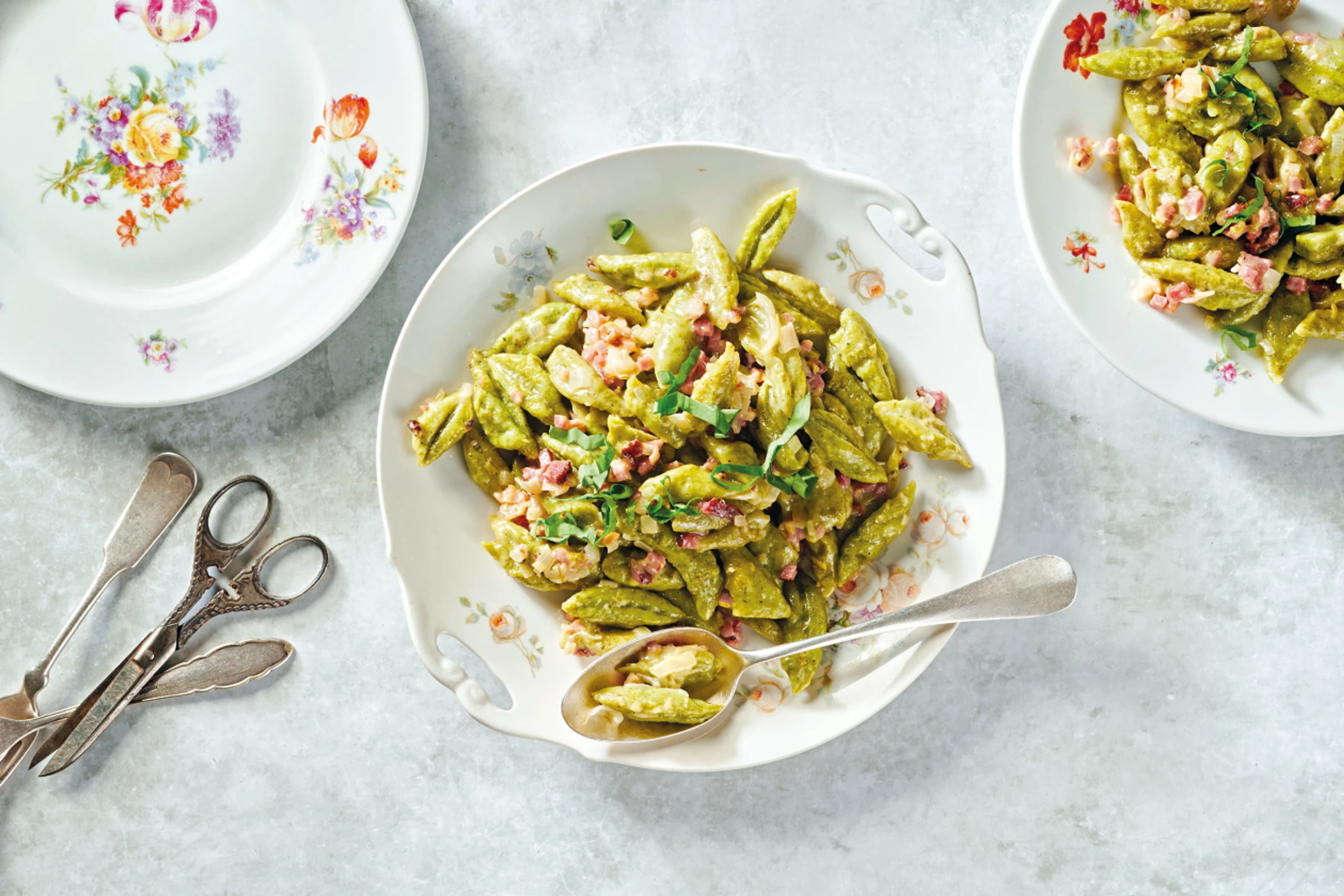 Einfache Bärlauch-Pasta