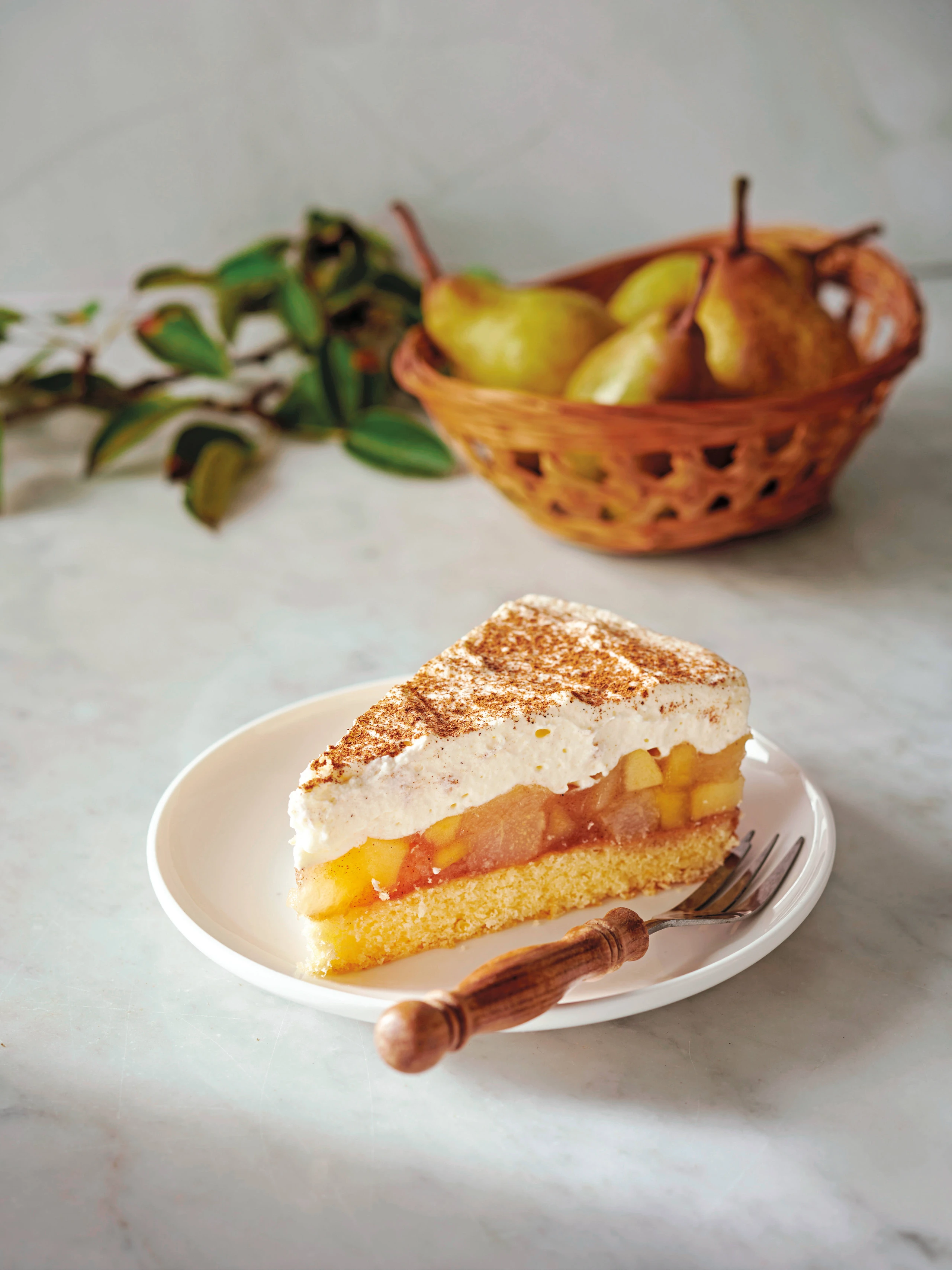 Birnen-Obers-Torte