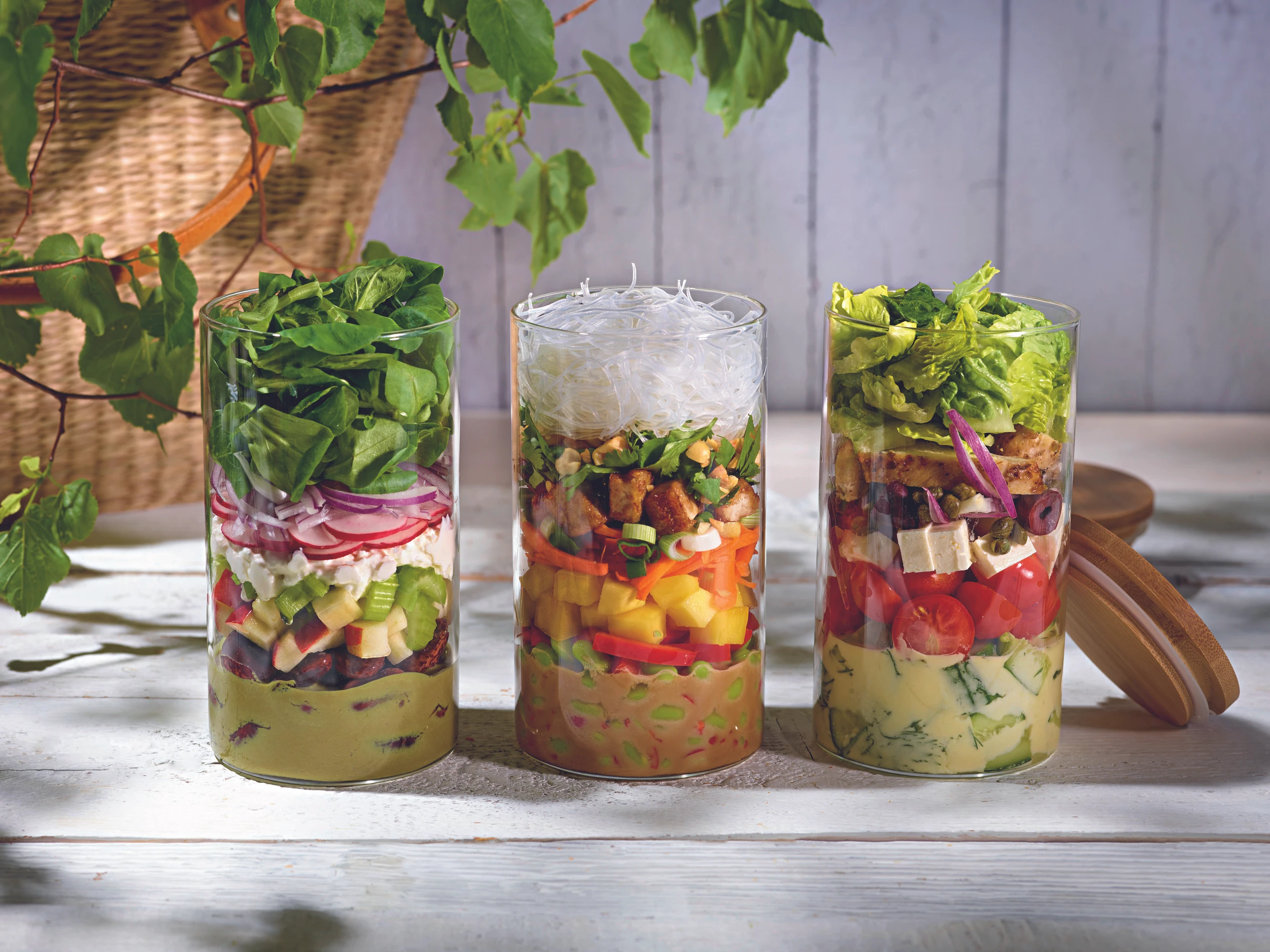 Griechischer Henderlsalat mit Zitronendressing