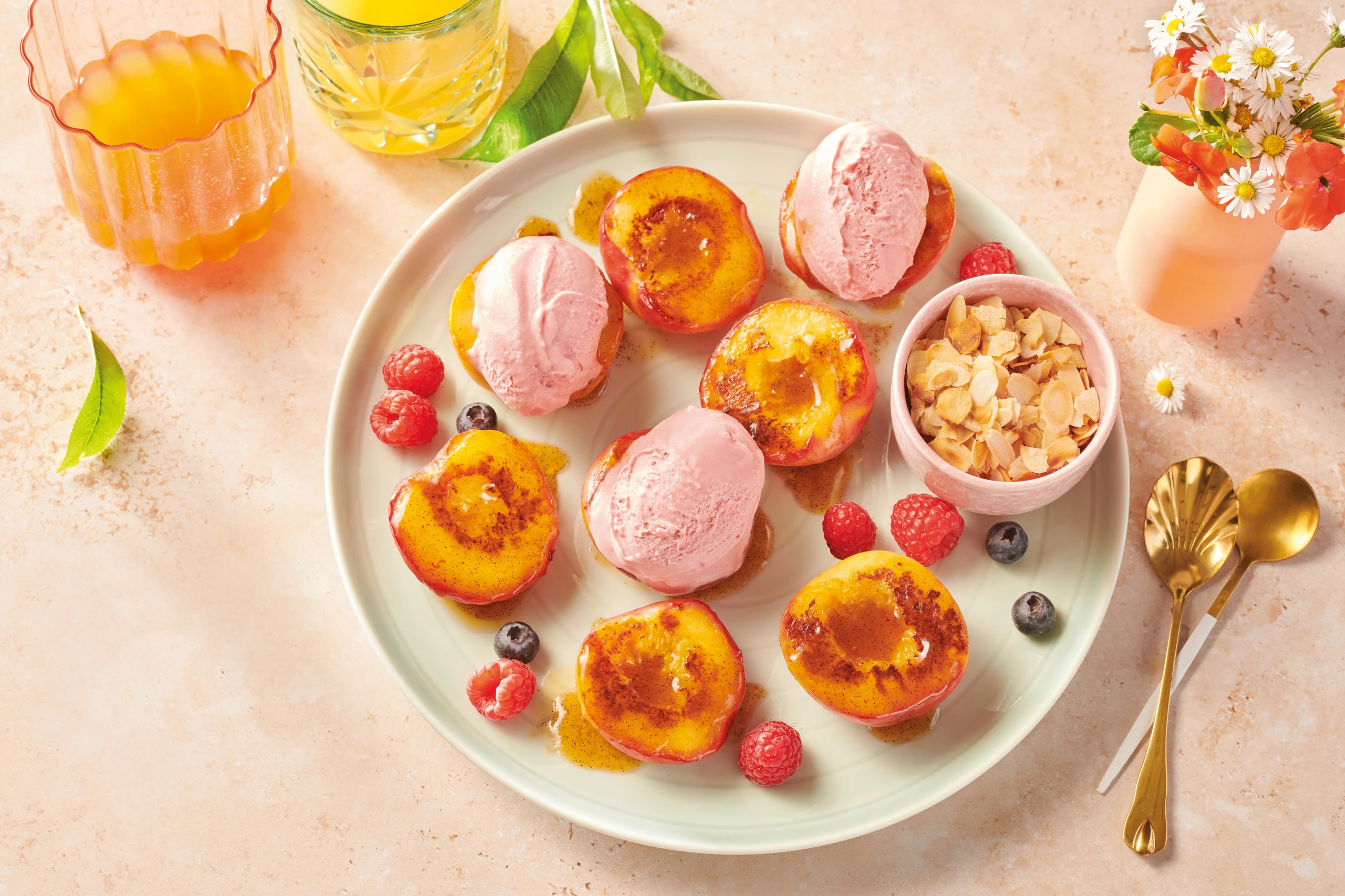 Erdbeer-Joghurt-Eis