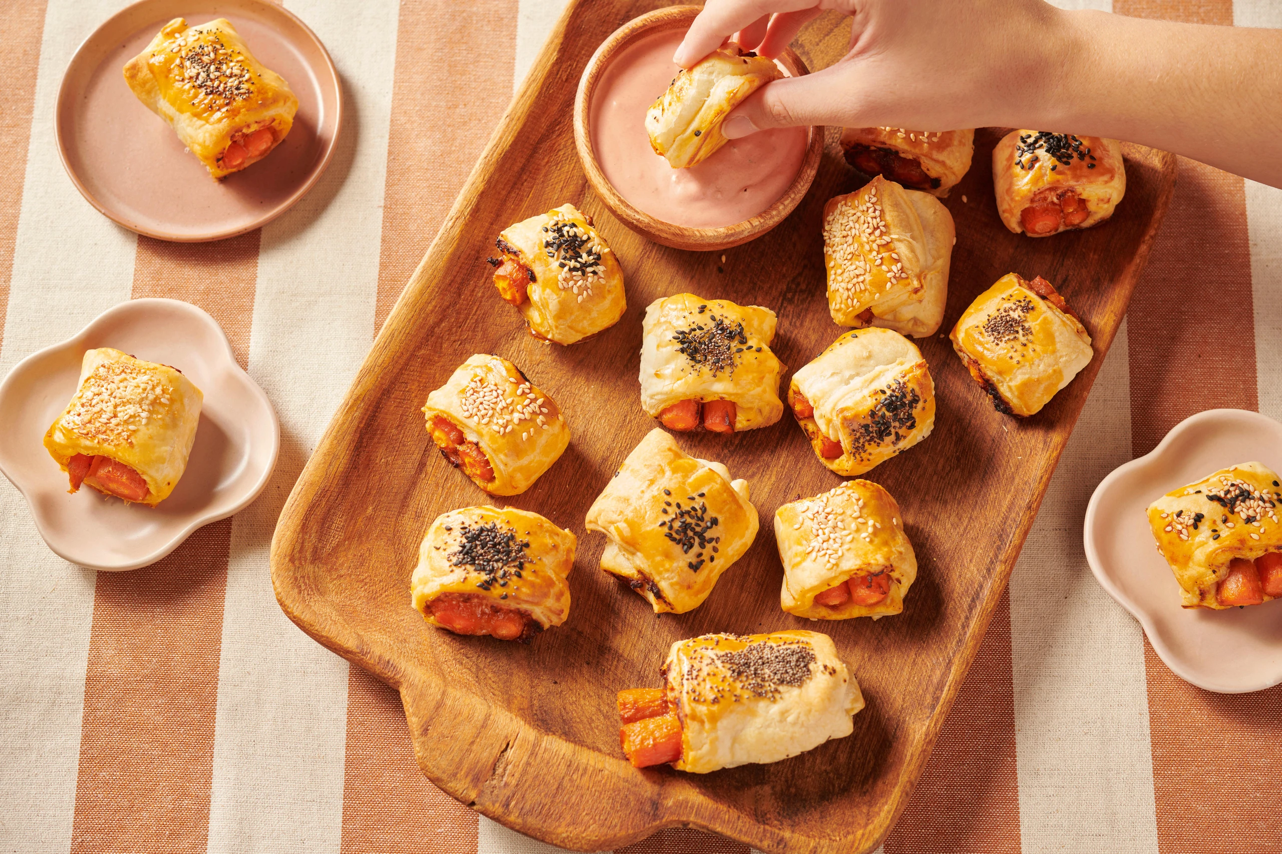 Karotten im Schlafrock