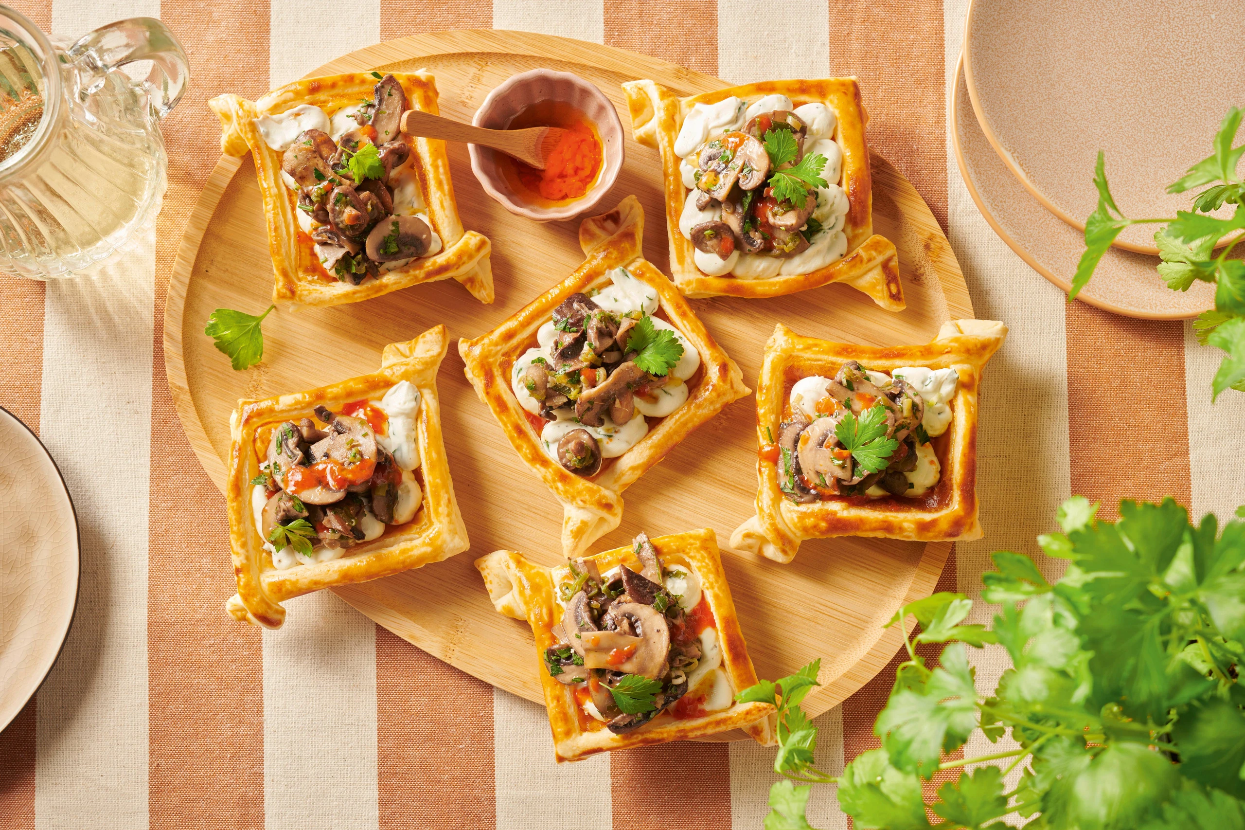 Pilz-Tartelettes
