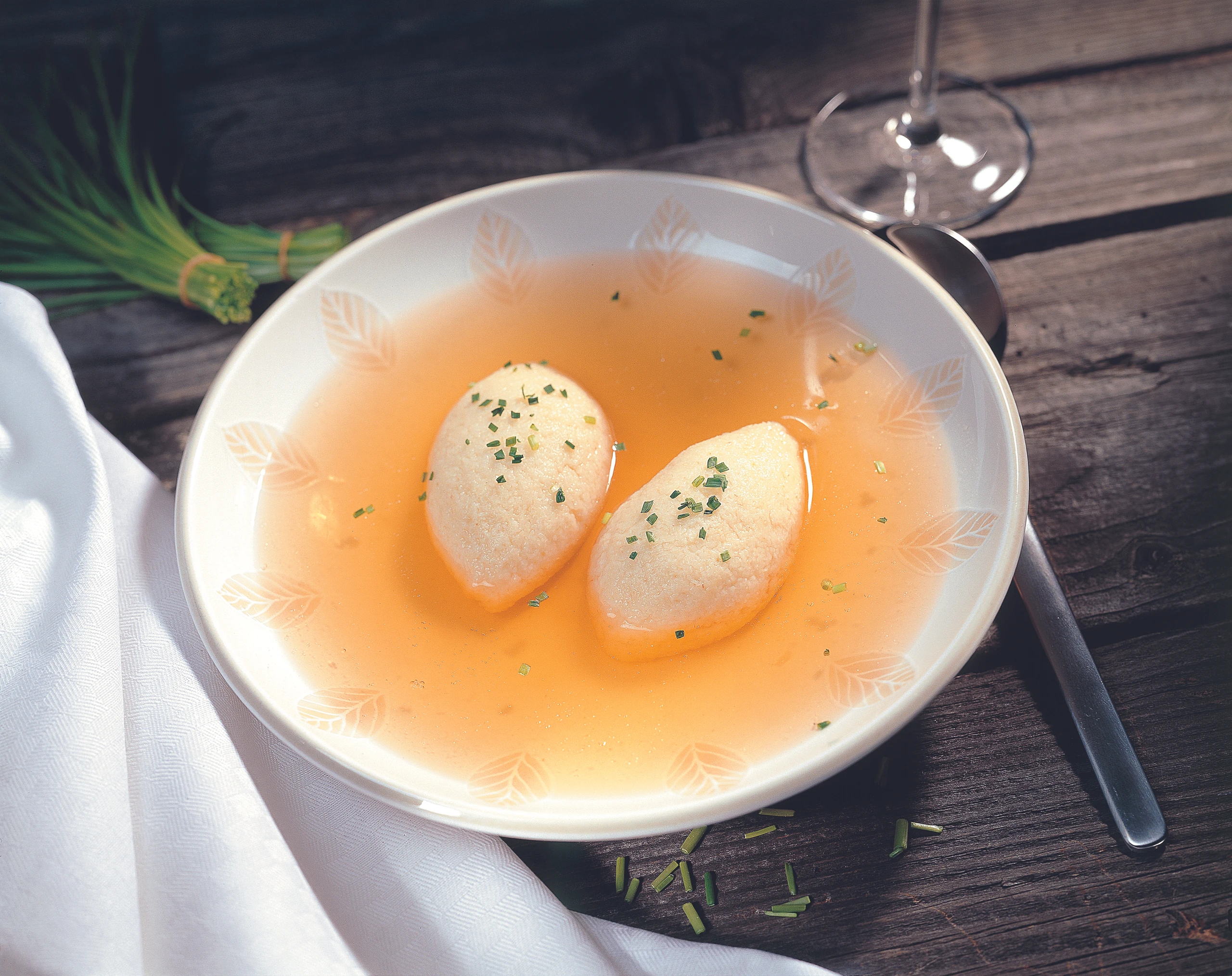 Grießnockerlsuppe