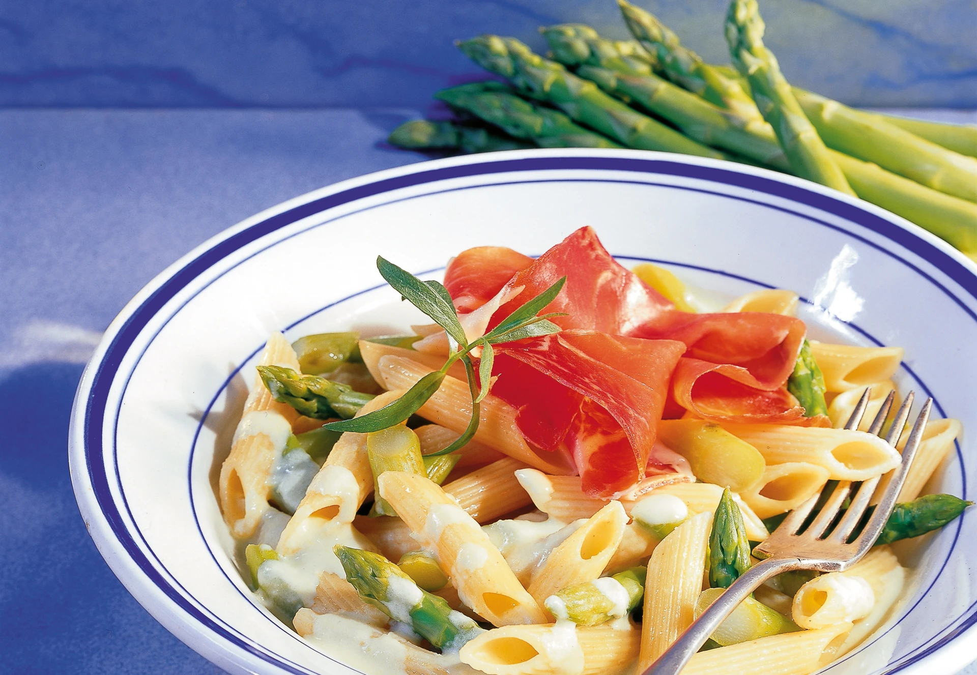 Penne Mit Grunem Spargel