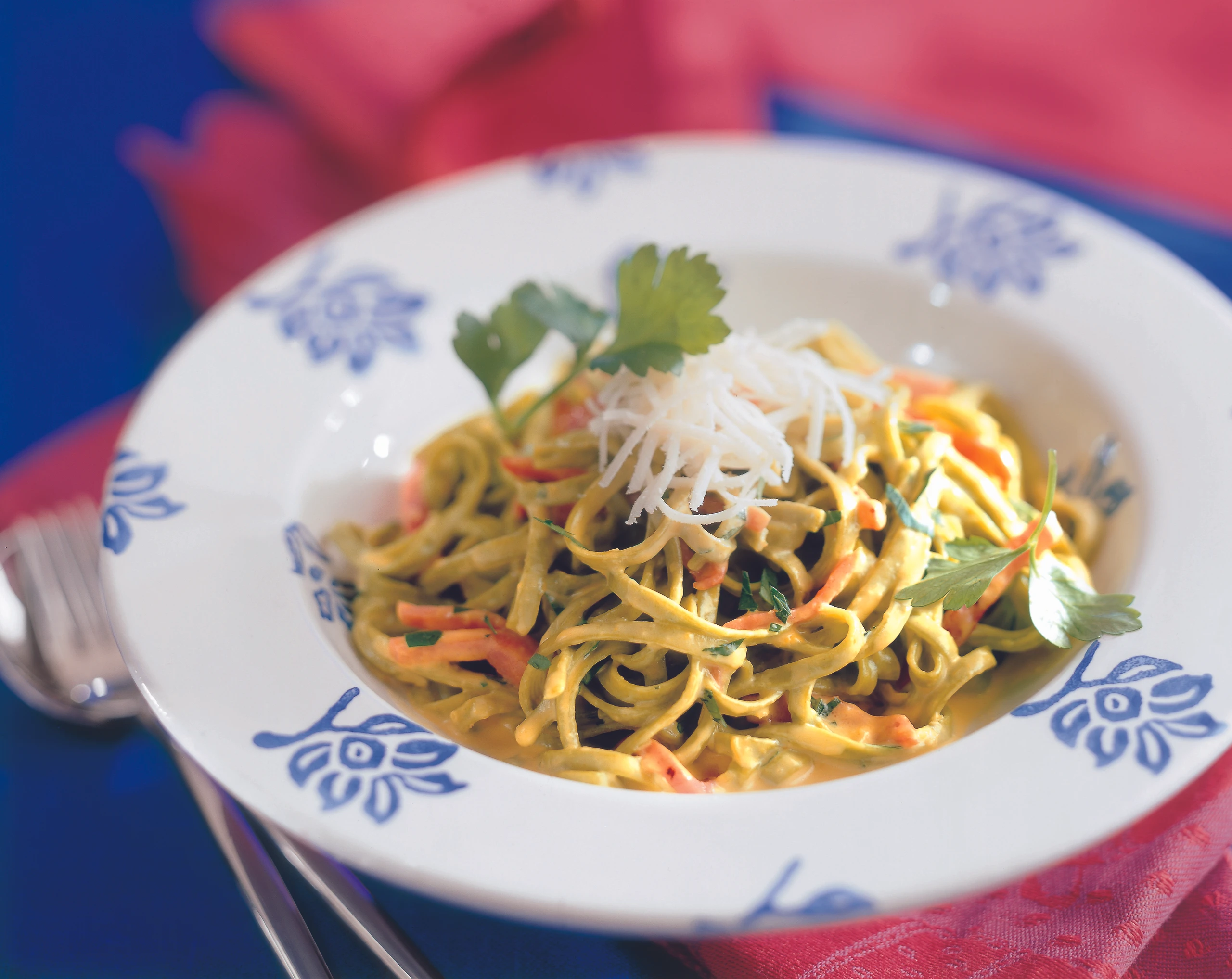 Spaghetti al pesto