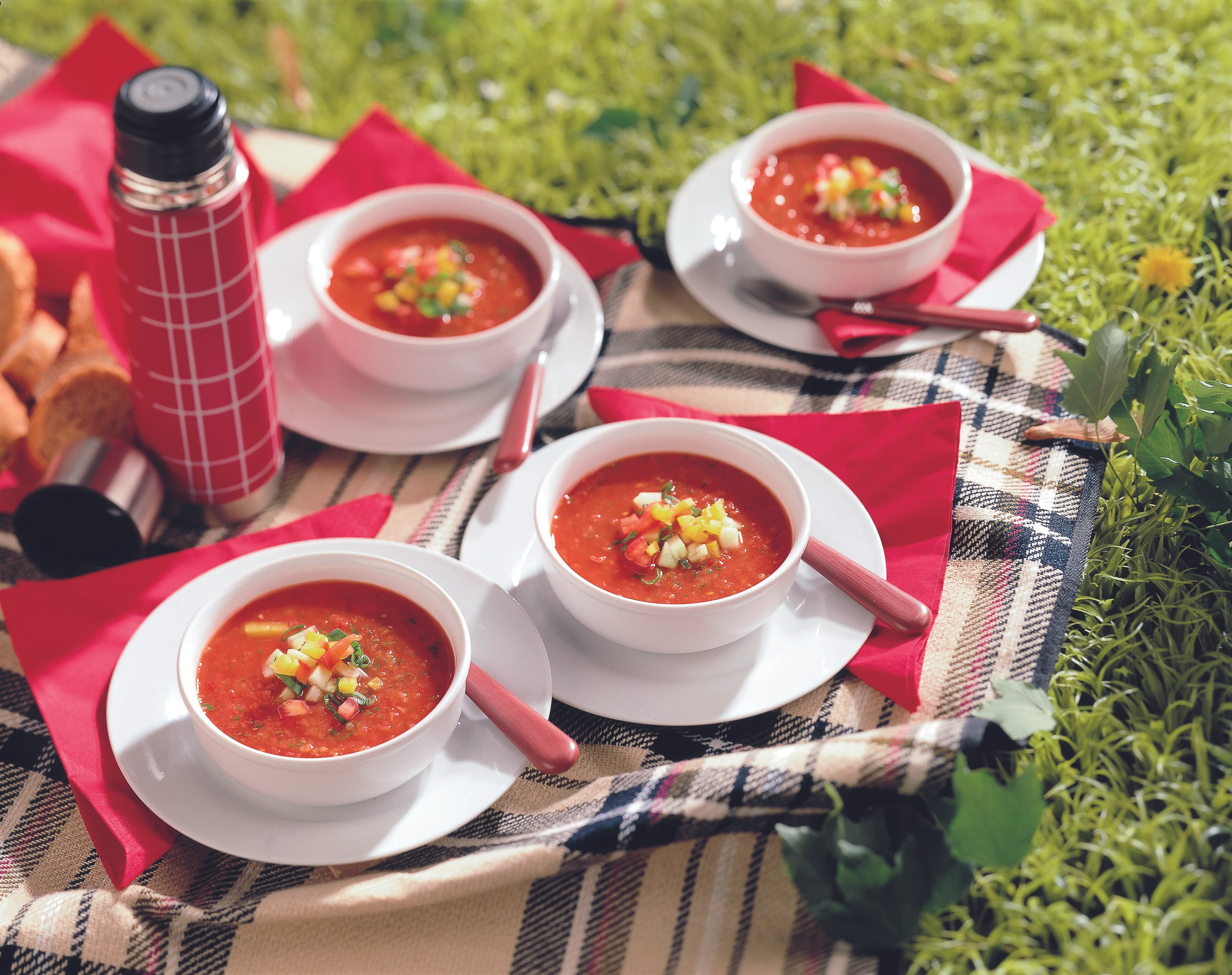 Kalte Tomatensuppe