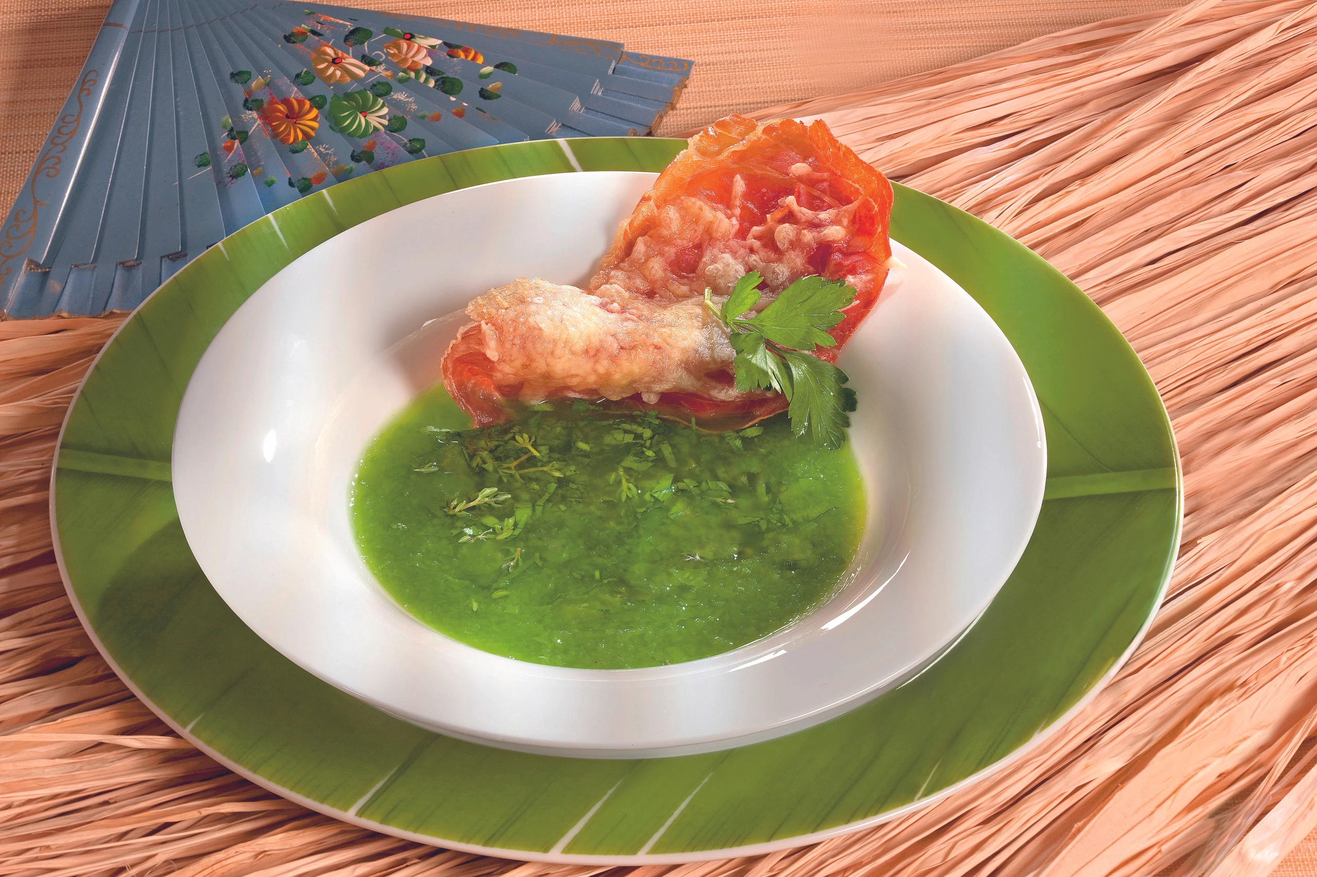 Sopa de pimientos