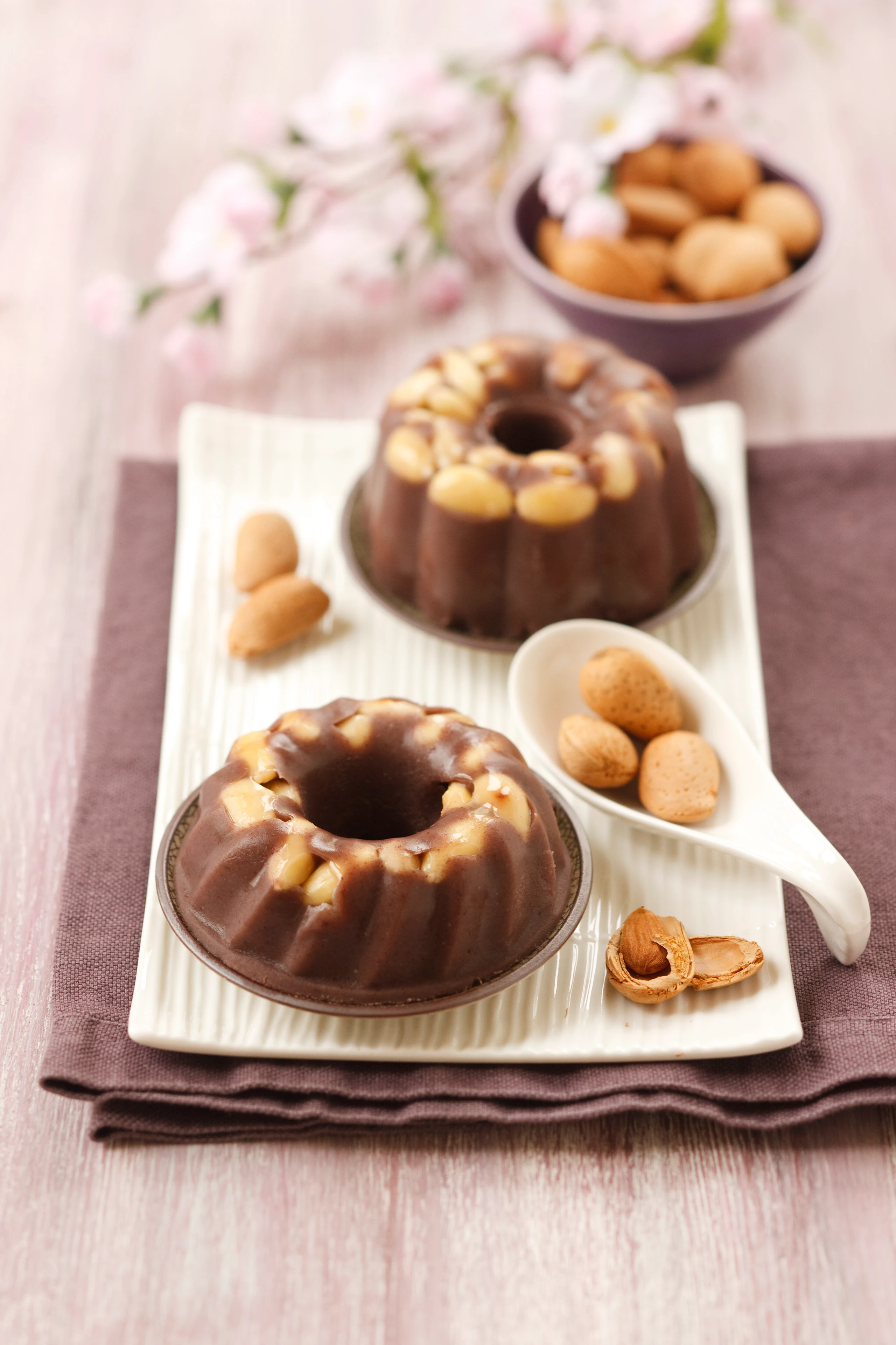 Adzukibohnen-Pudding