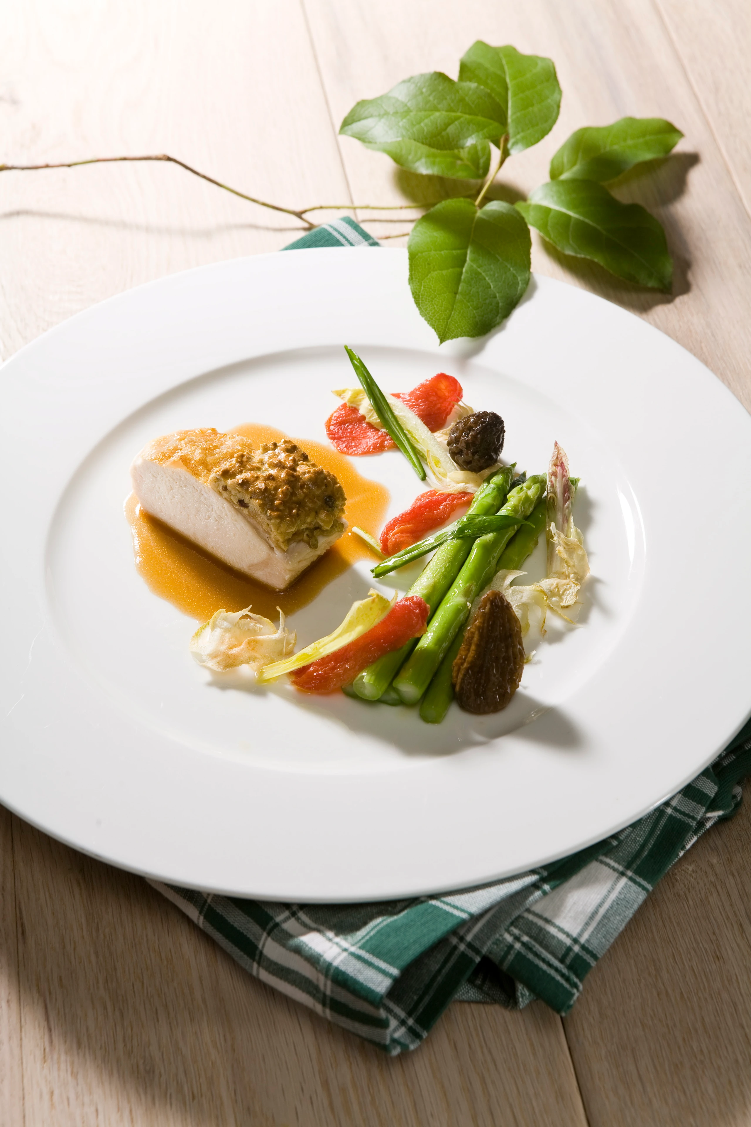 Hühnerfilet mit Spargel