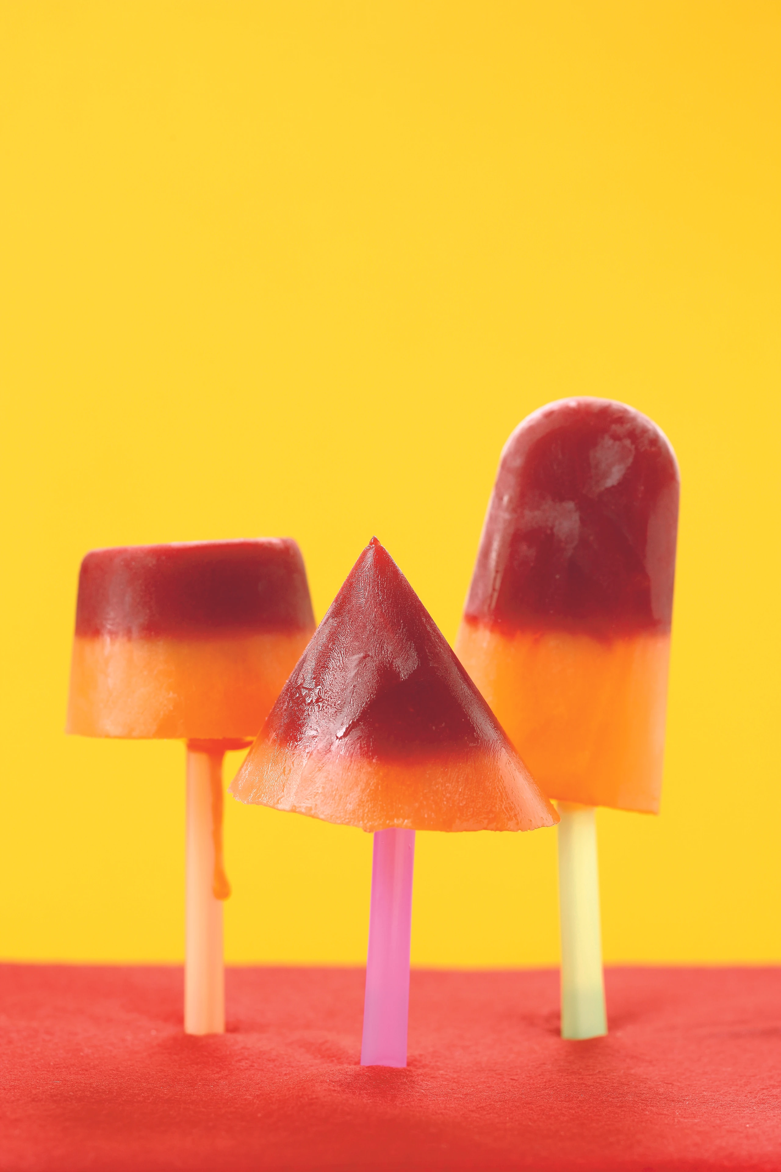 Frucht Eis Lutscher