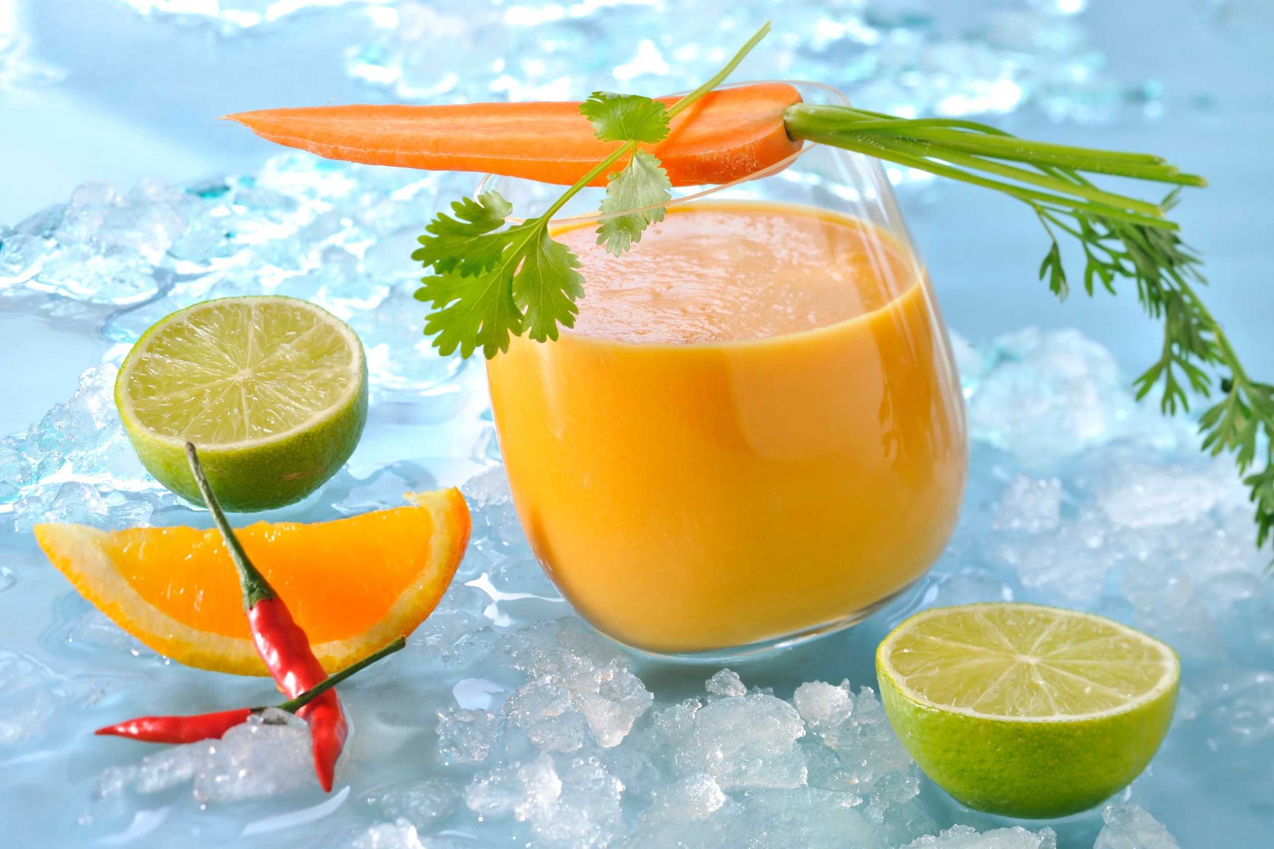 Karotten-Orangen-Kokos-Suppe