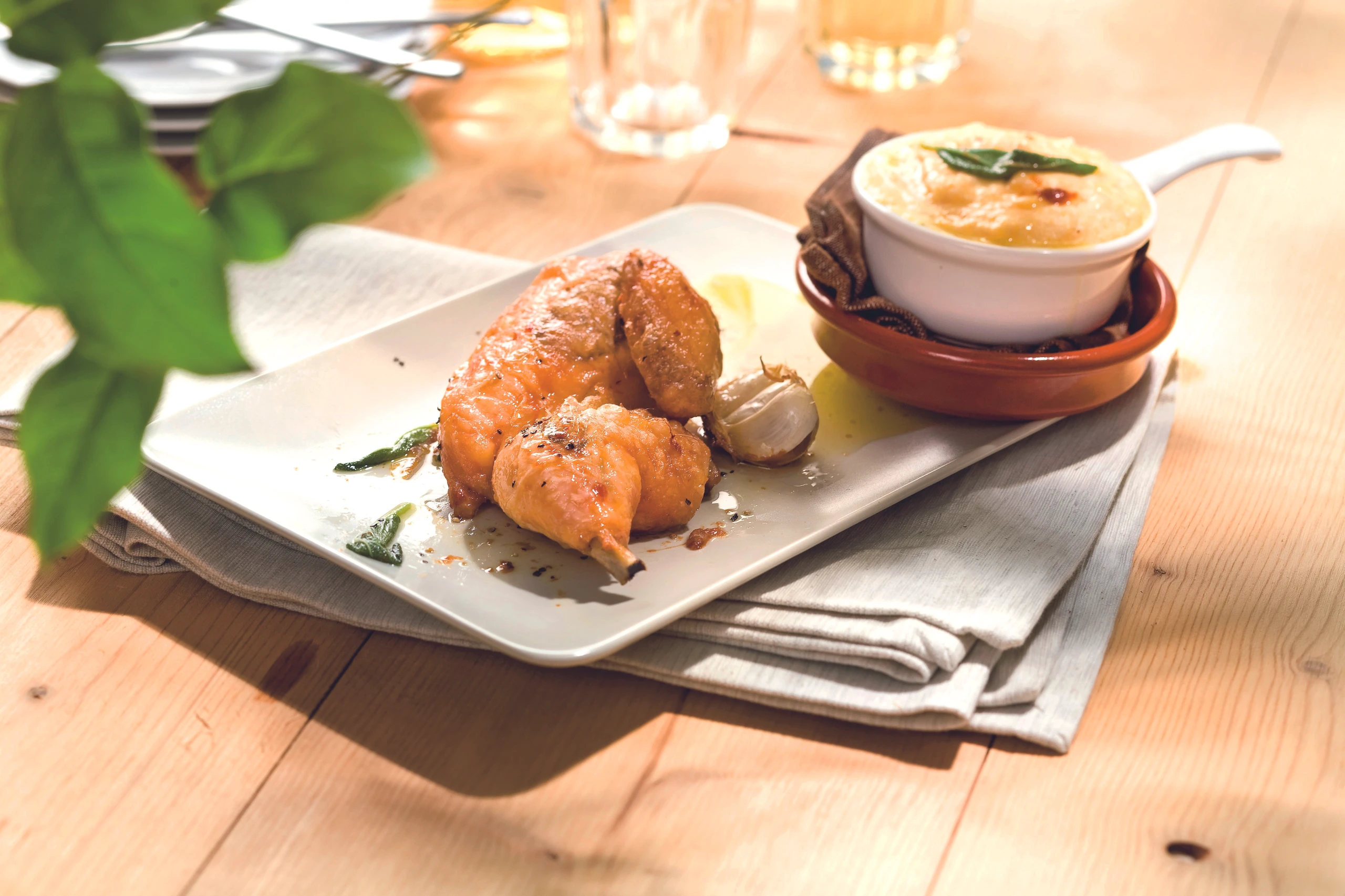 Herrliche Gerichte mit Polenta