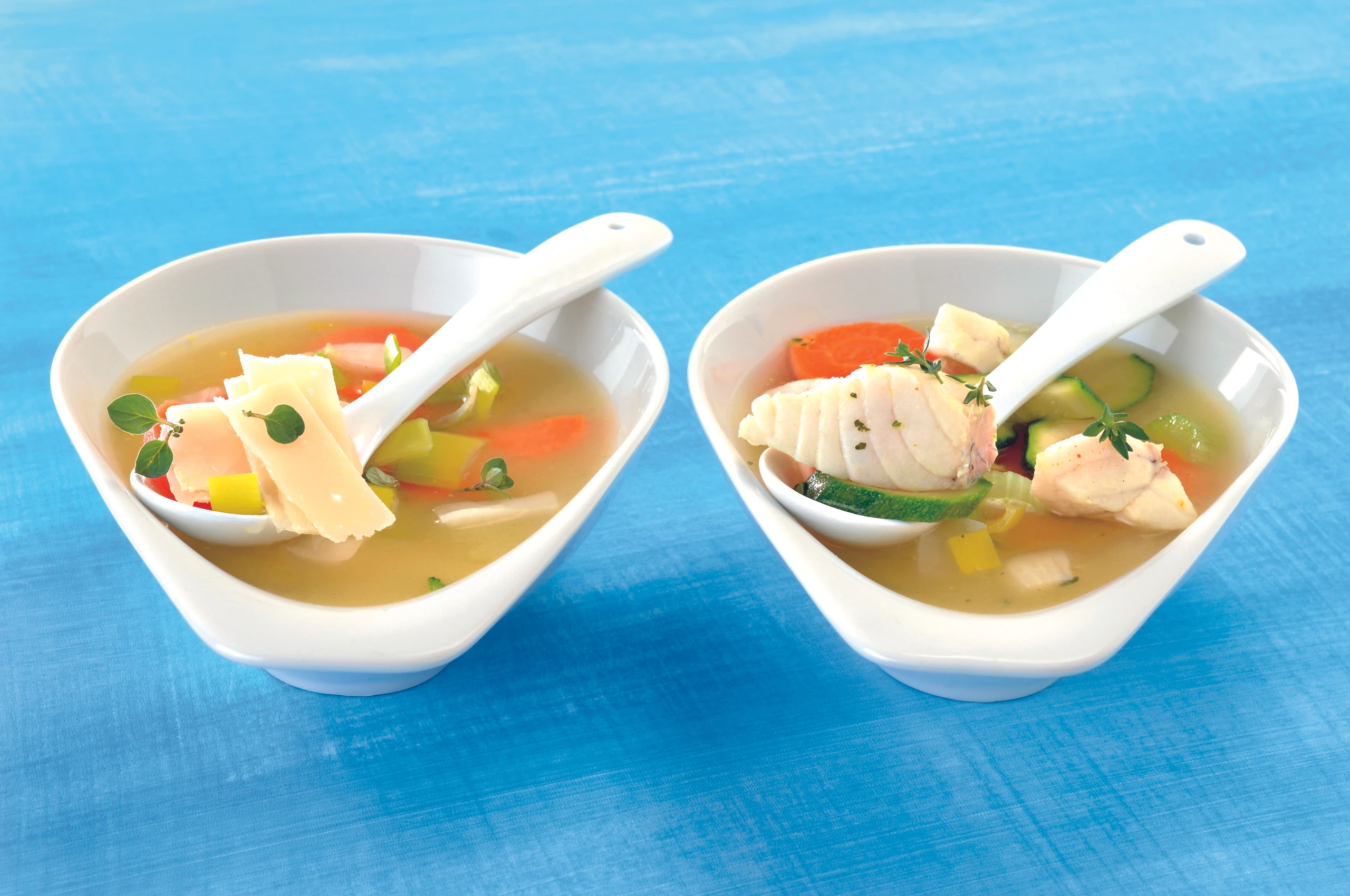 Gemüsetopf mit Fisch