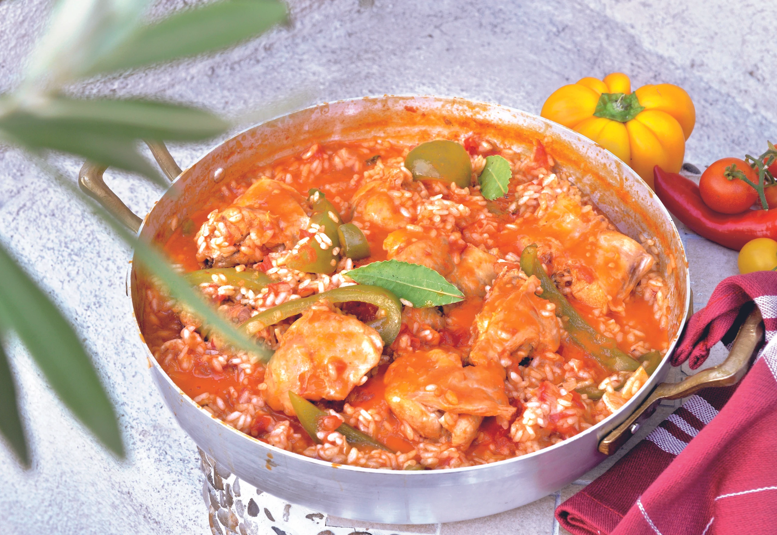 Spanischer Reis mit Kaninchen