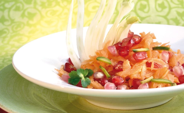 Granatapfel-Karotten-Salat