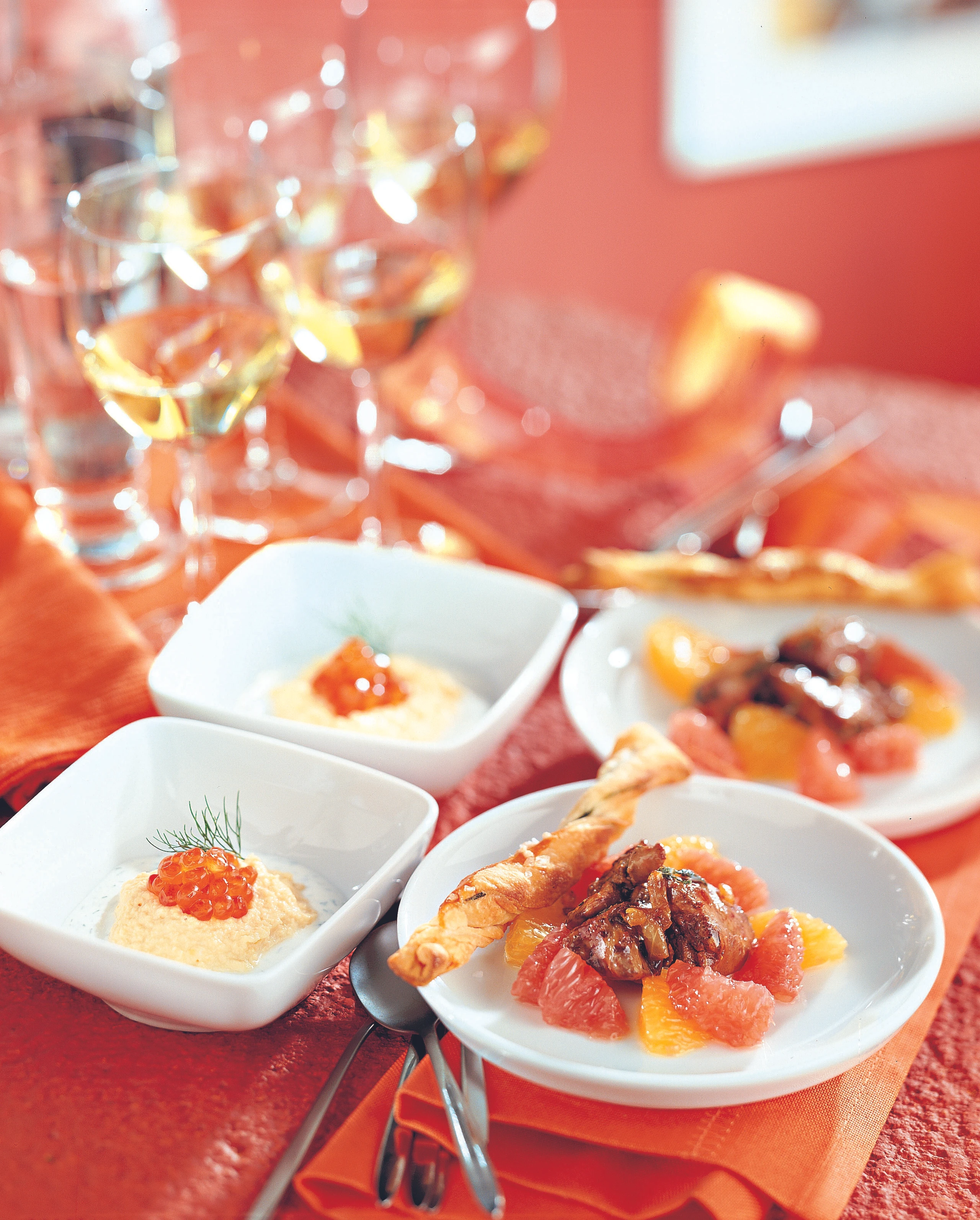 Rührei mit Forellenkaviar