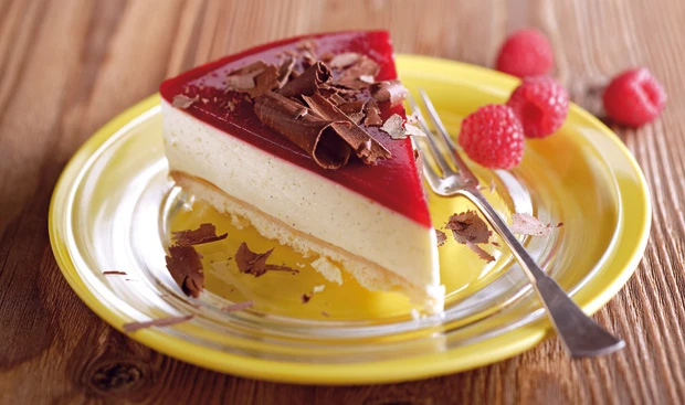 Vanille-Himbeer-Torte