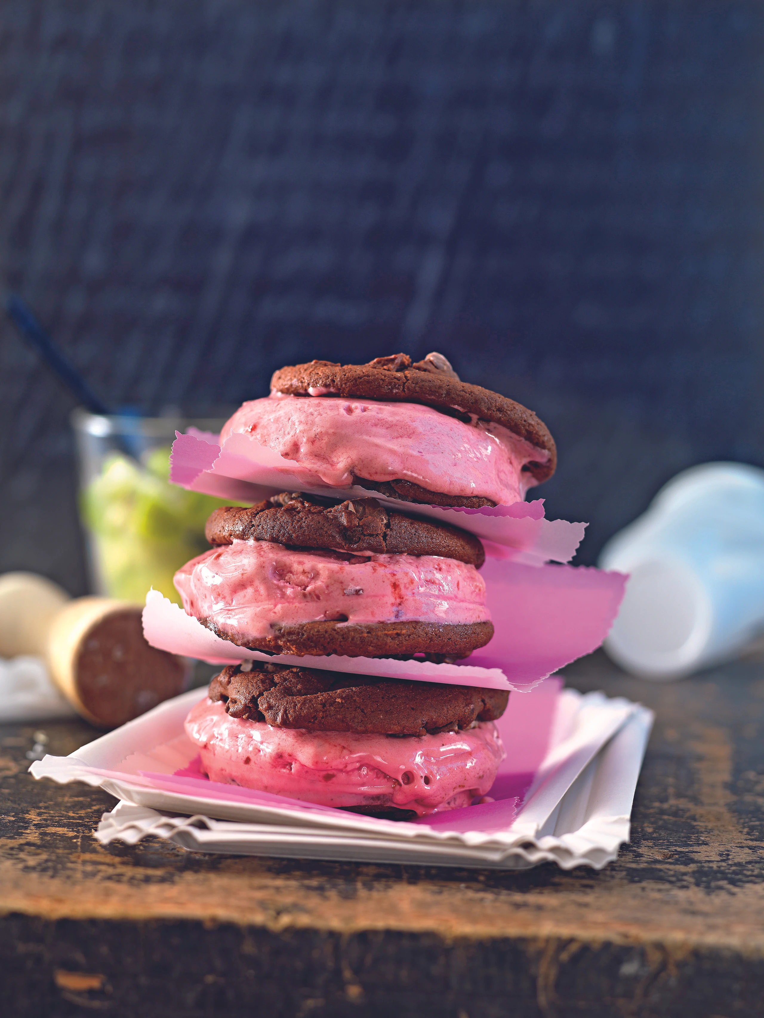 Chocolate-Cookie Burger