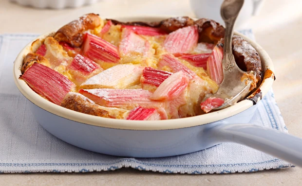 Rhabarber-Clafoutis