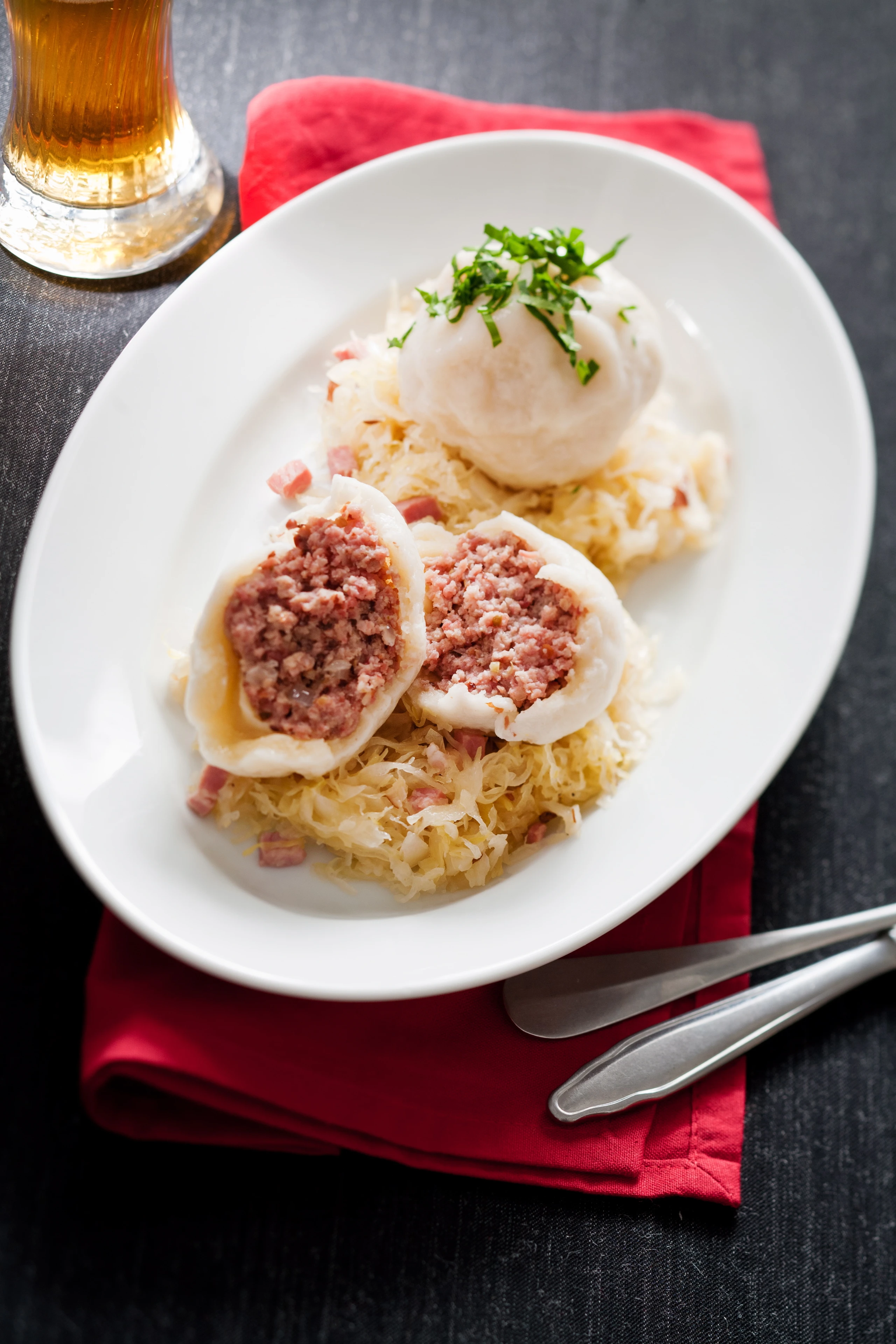 Unsere gschmackigen Hascheeknödel