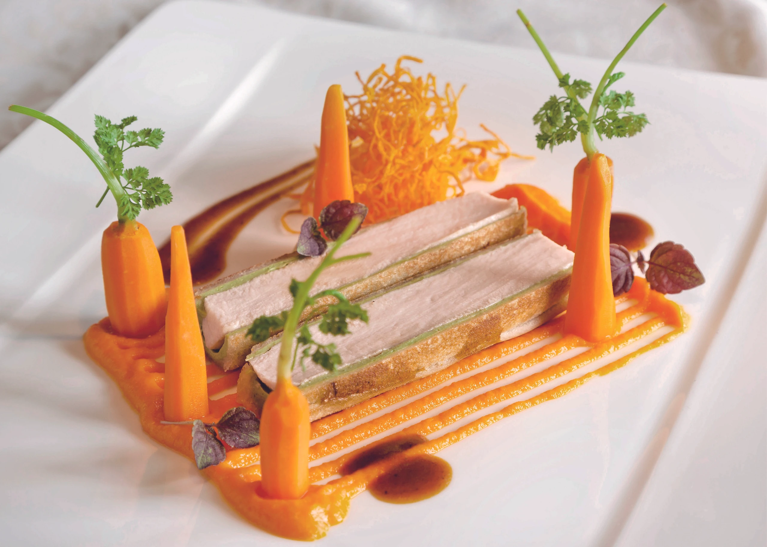 Kaninchenfilet im Tramezzini-Mantel